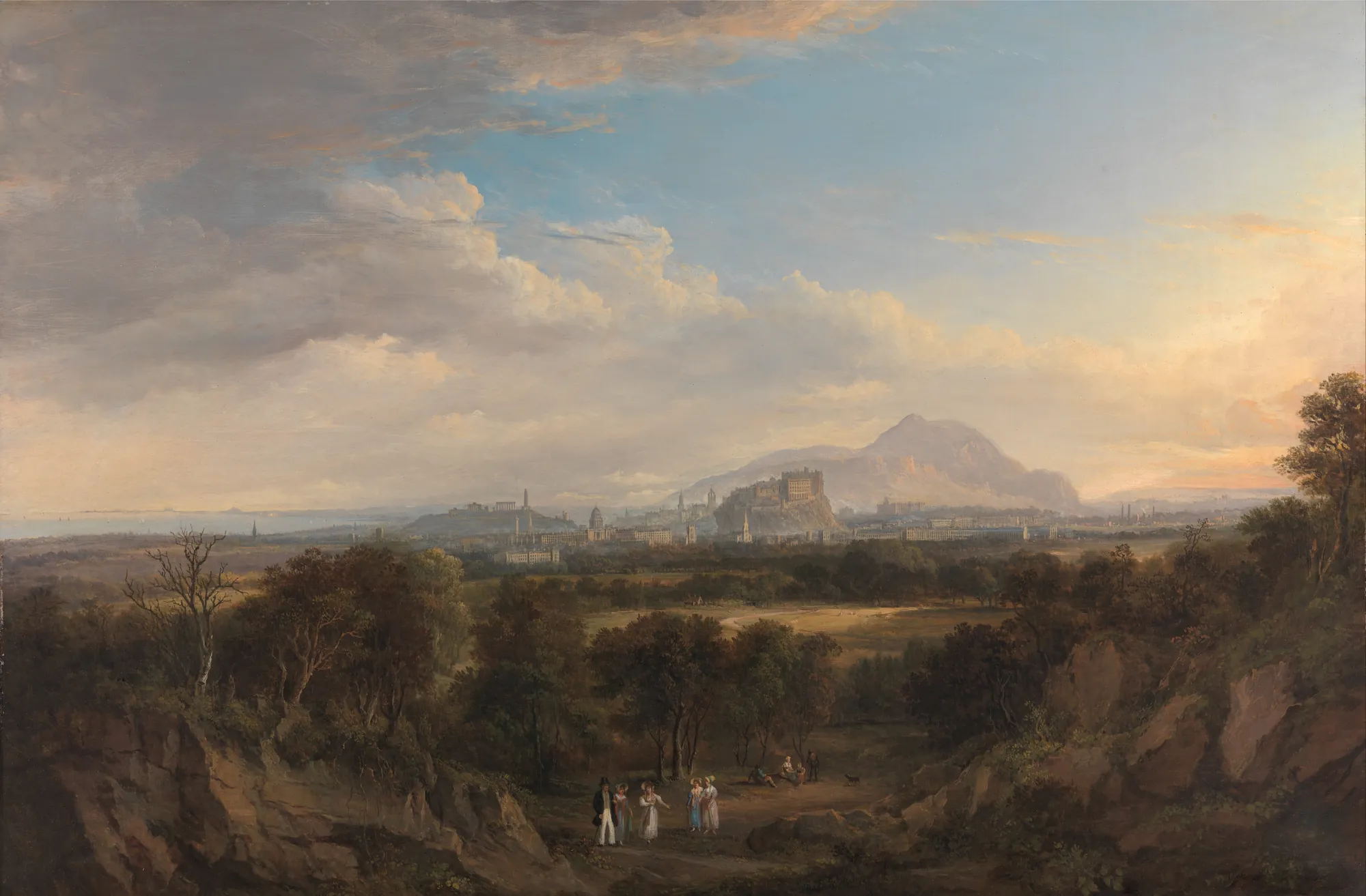 A View of Edinburgh from the West