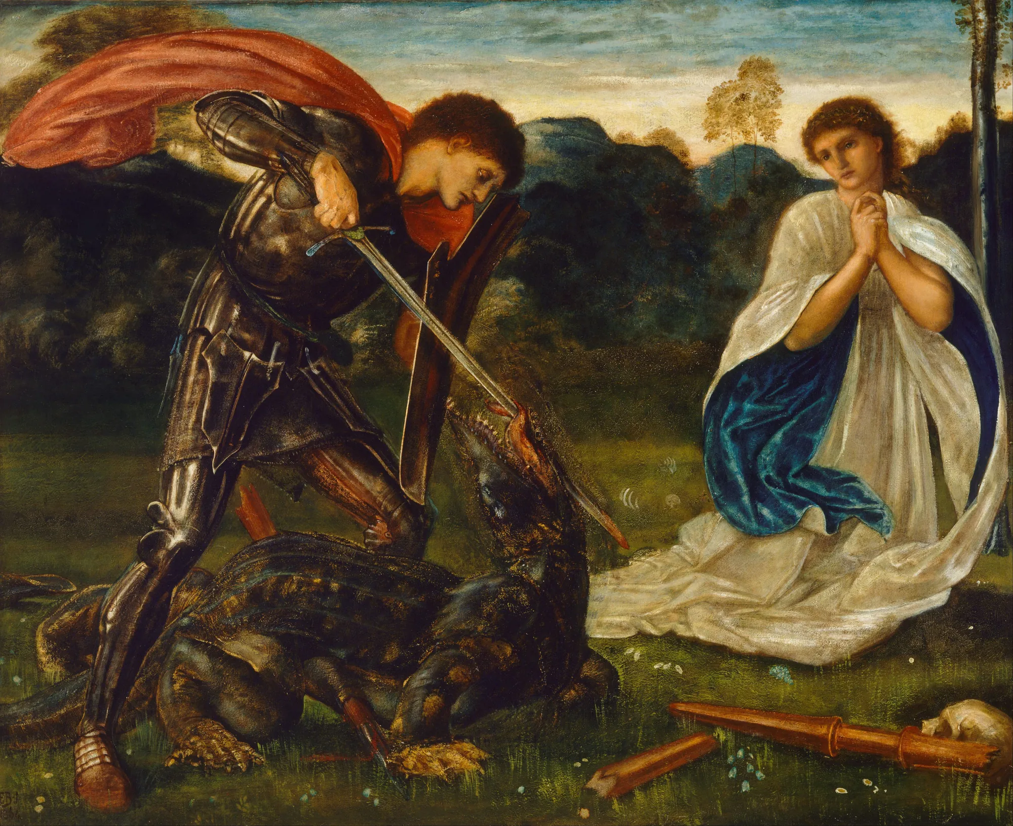 St George Kills the Dragon