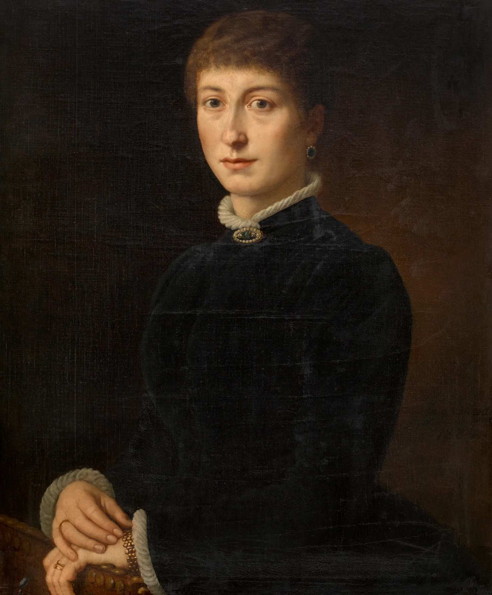 Portrait of Mrs Van Soom