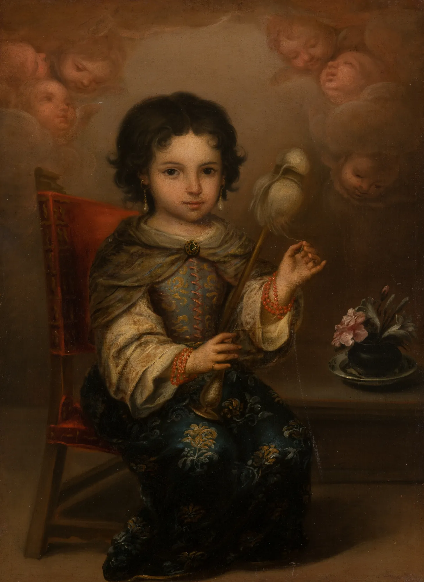Madonna of the Yarnwinder