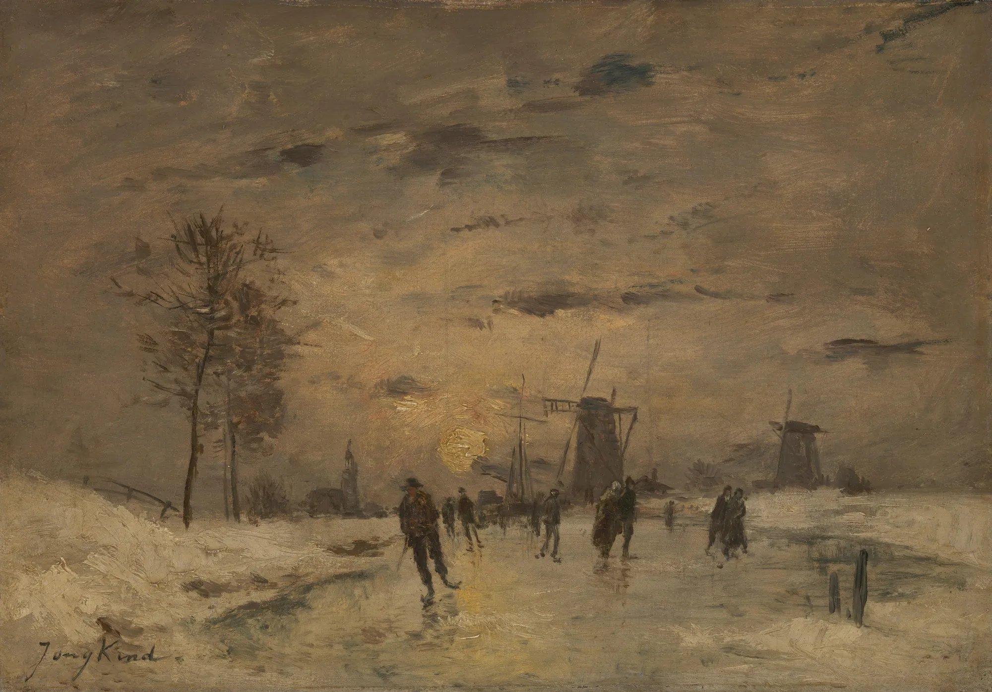Skating in Holland