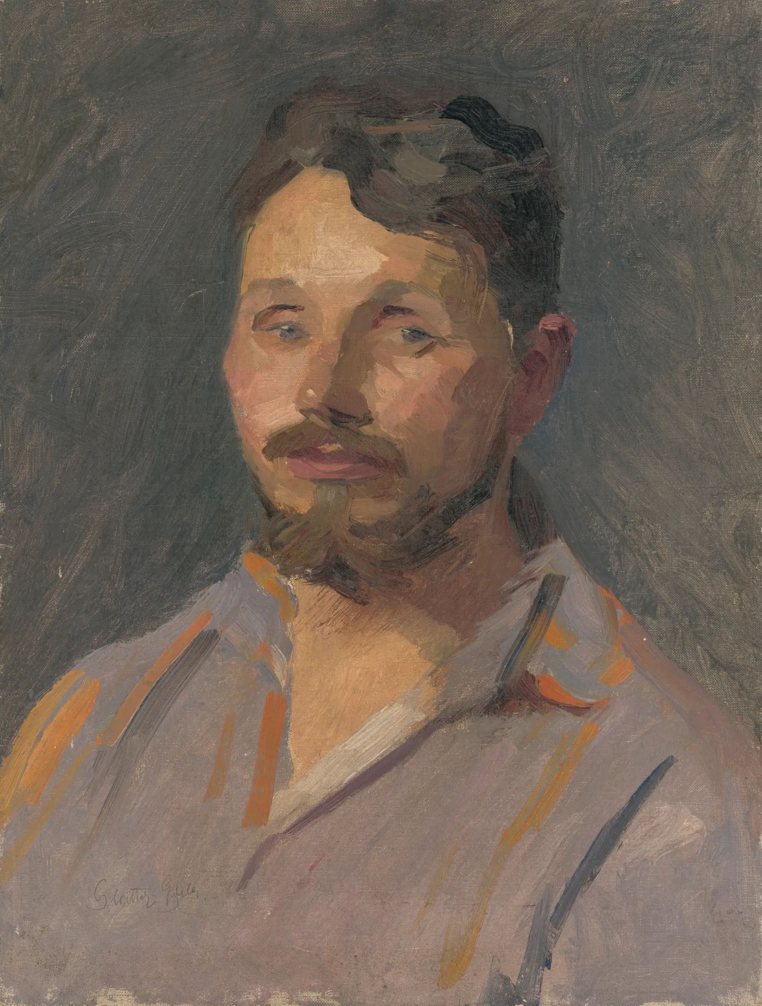 Portrait of Halász-Hradil