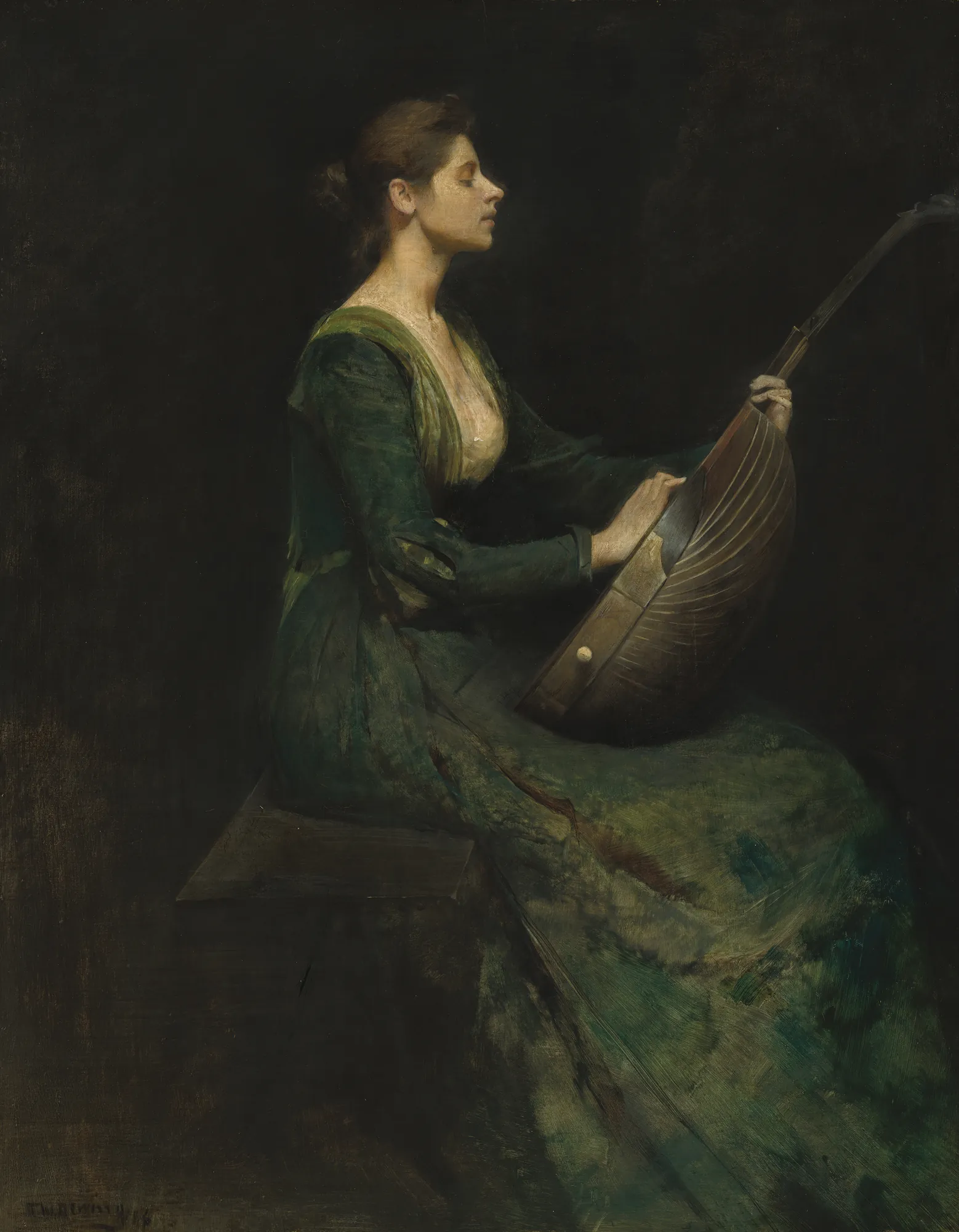 Lady with a Lute