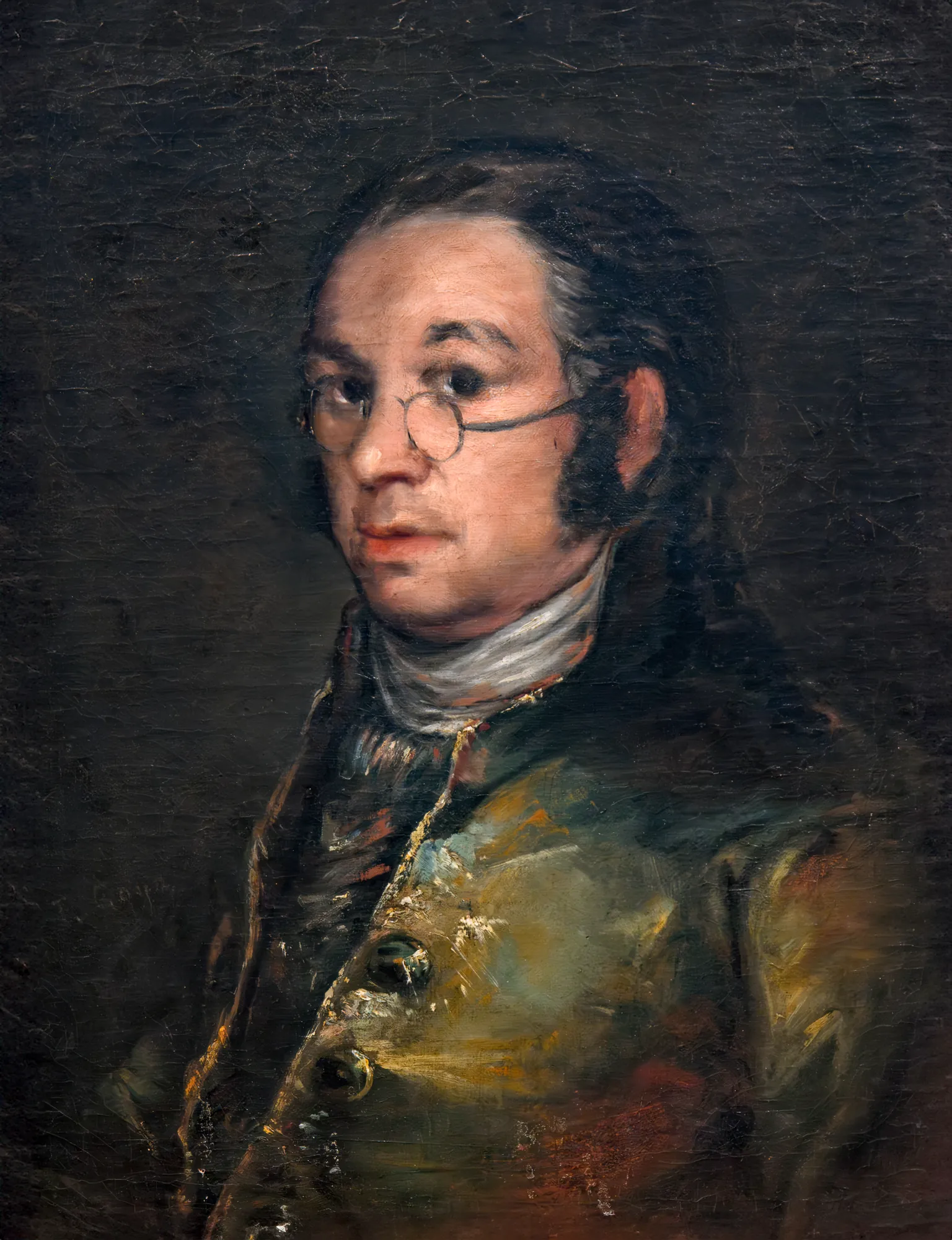 Self-Portrait with Spectacles