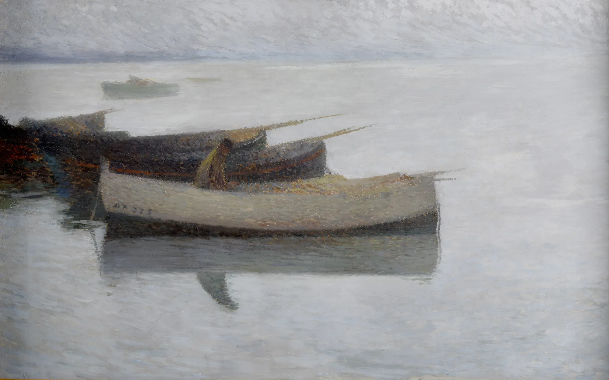 Marine par temps gris (Seascape on a Grey Day)