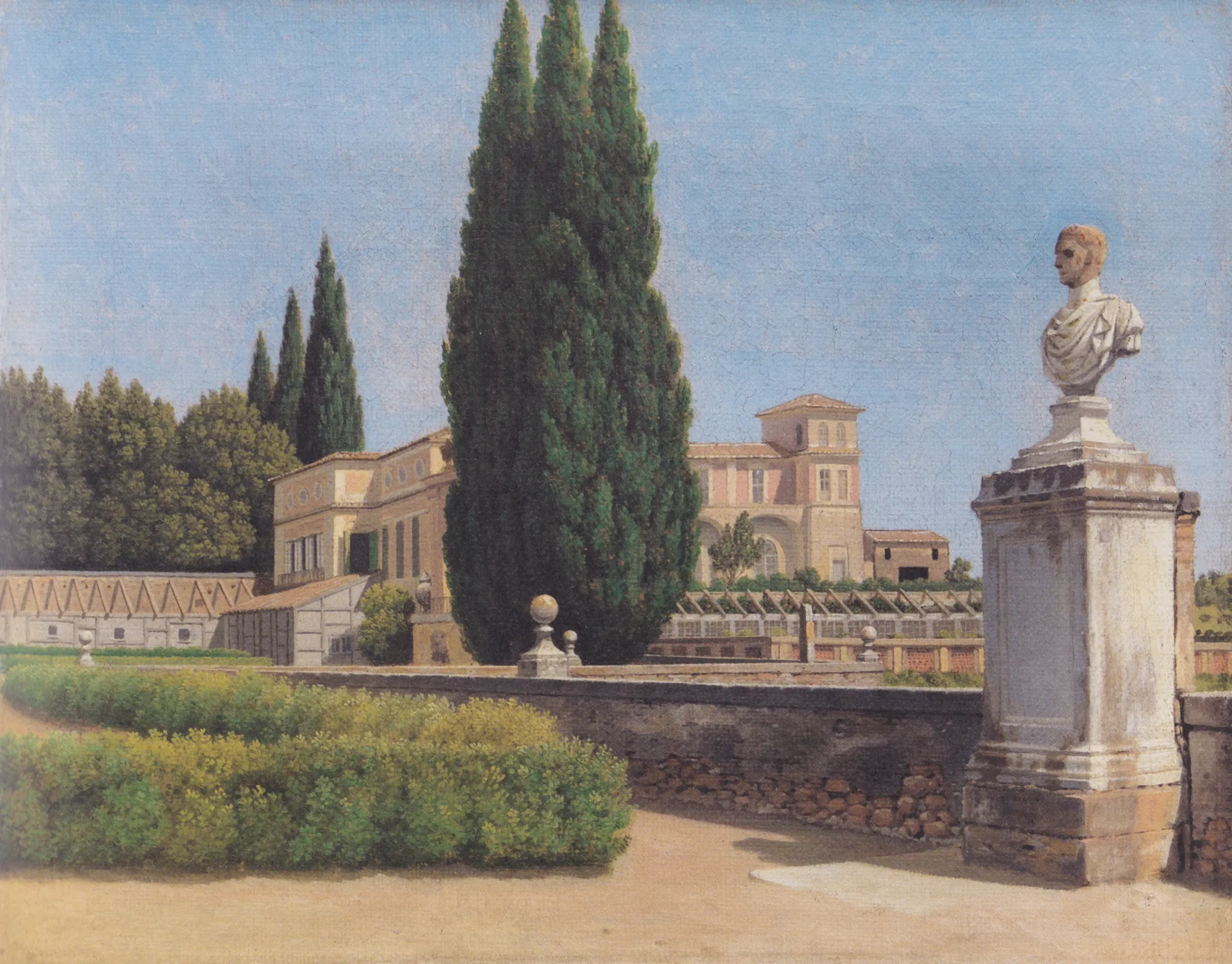Villa Albani from the Garden, Rome