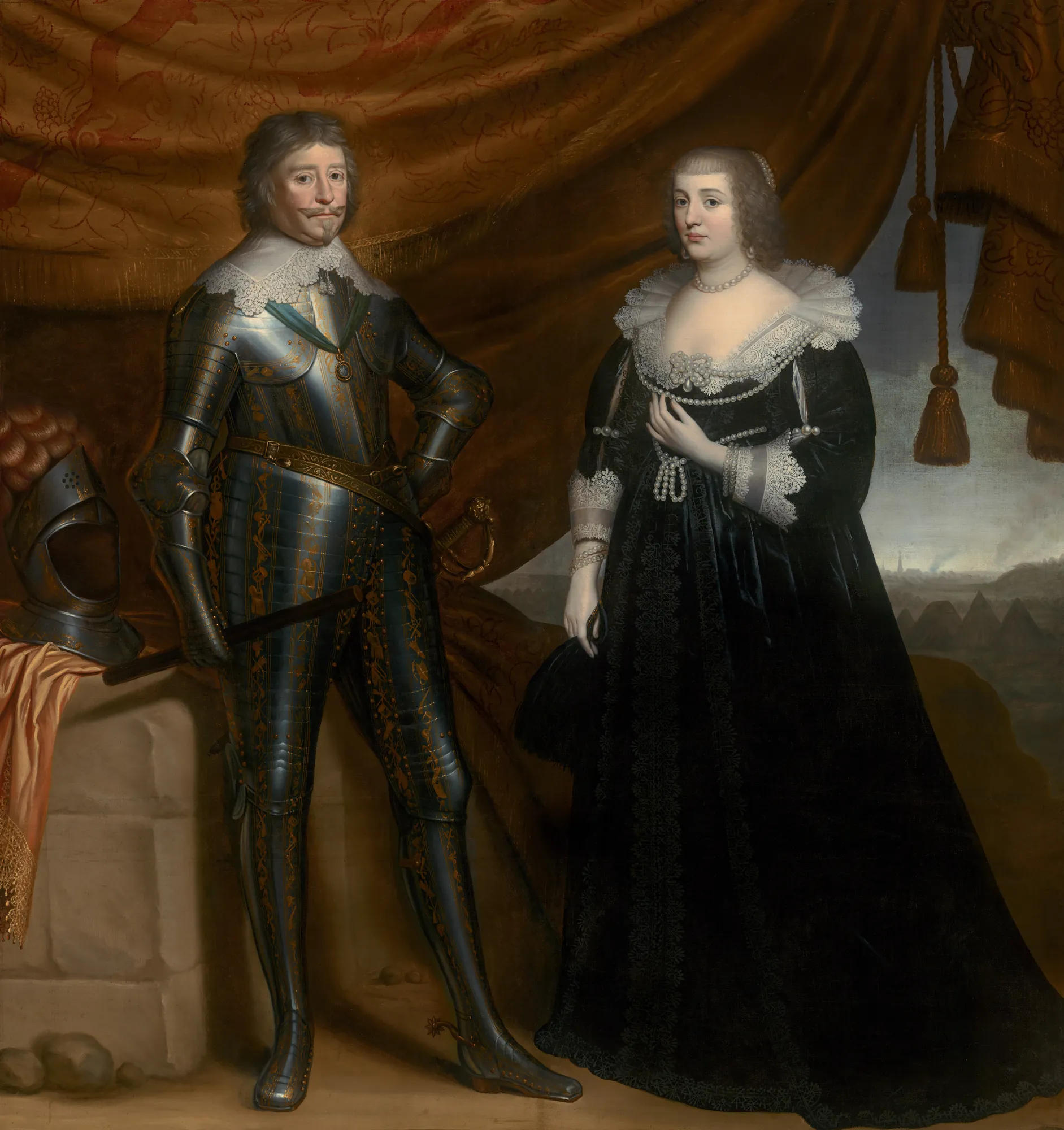 Double Portrait of Frederik Hendrik and Amalia of Solms-Braunfels