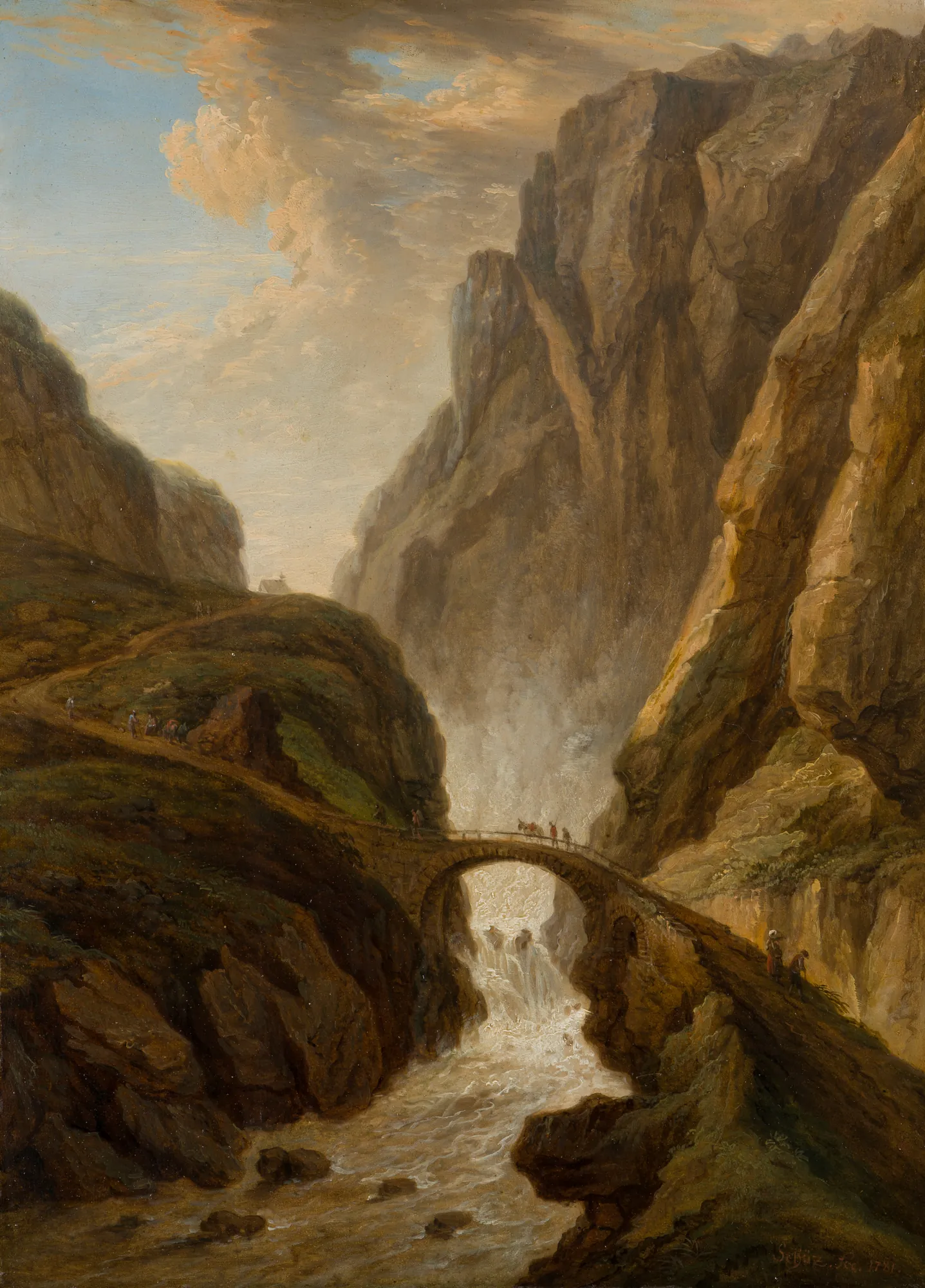 Devil’s Bridge on the St Gotthard Road