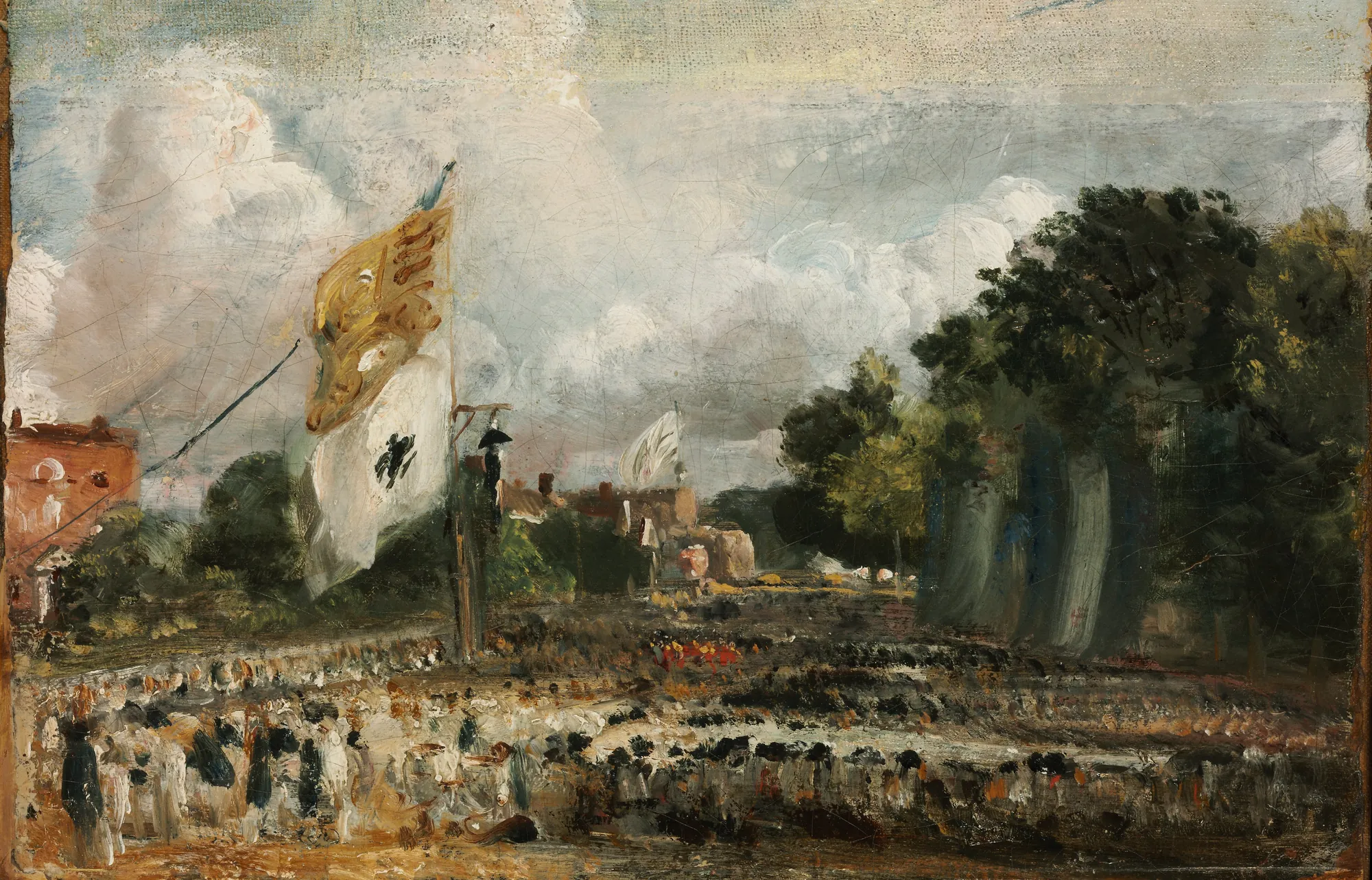 The Celebration in East Bergholt of the Peace of 1814