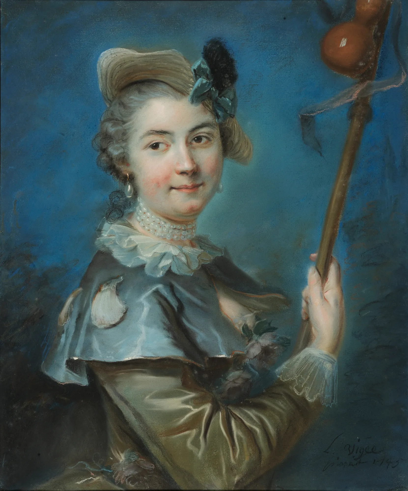 Woman in Pilgrim Costume