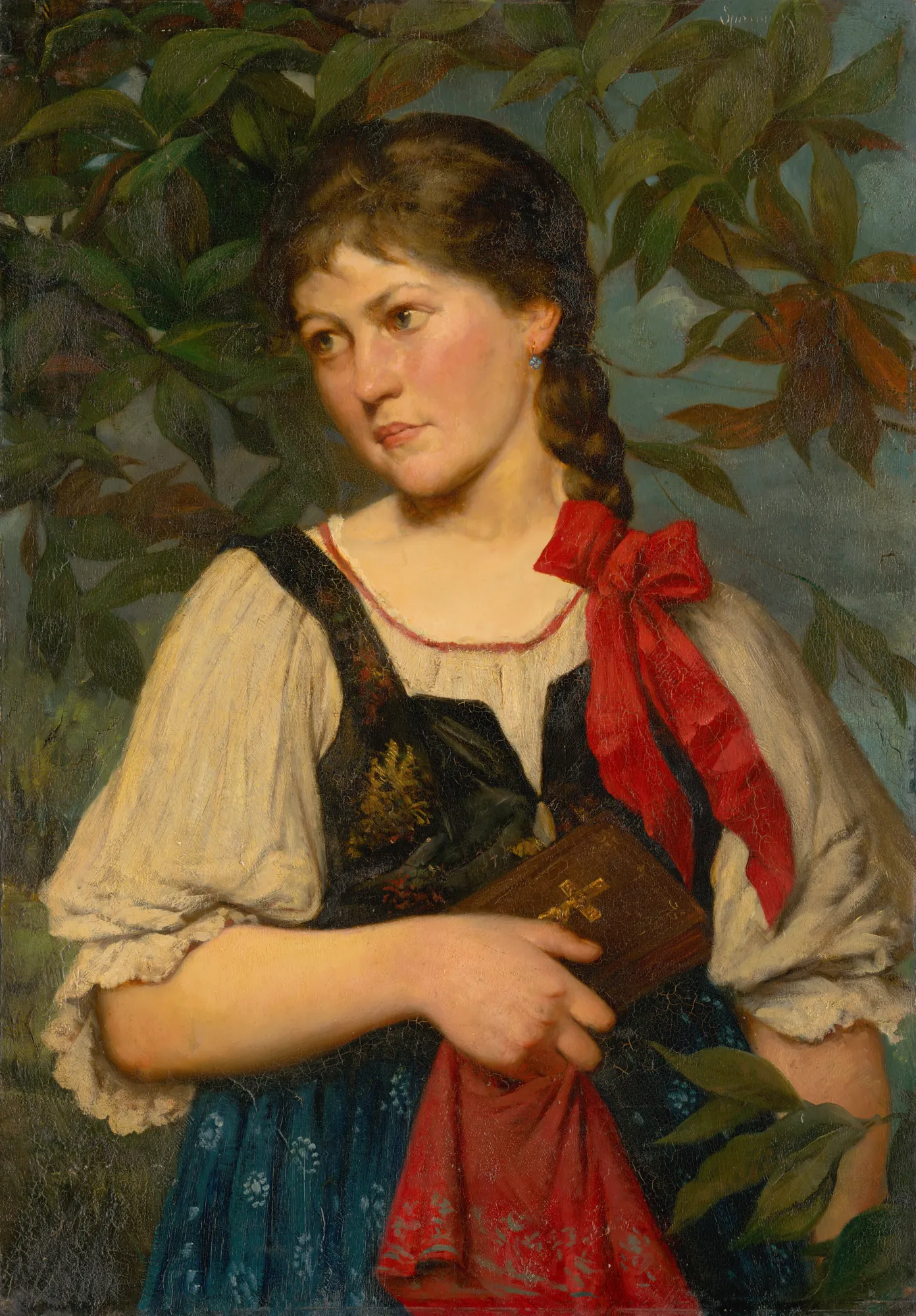 Dievča v kroji (Girl in Traditional Costume)