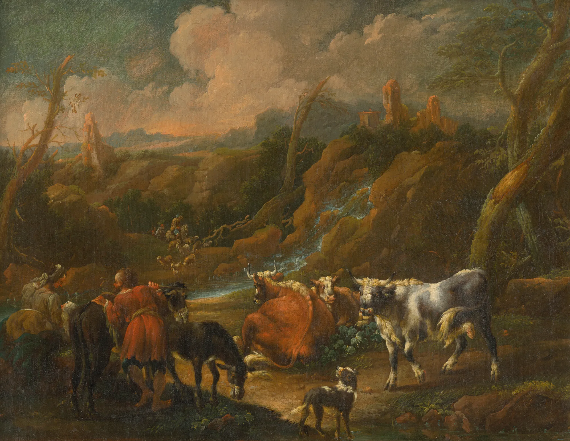 Herd at an Ancient Well