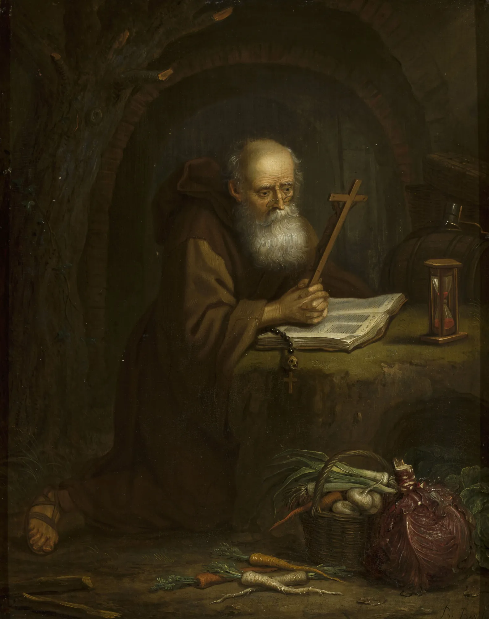 A Hermit at Prayer