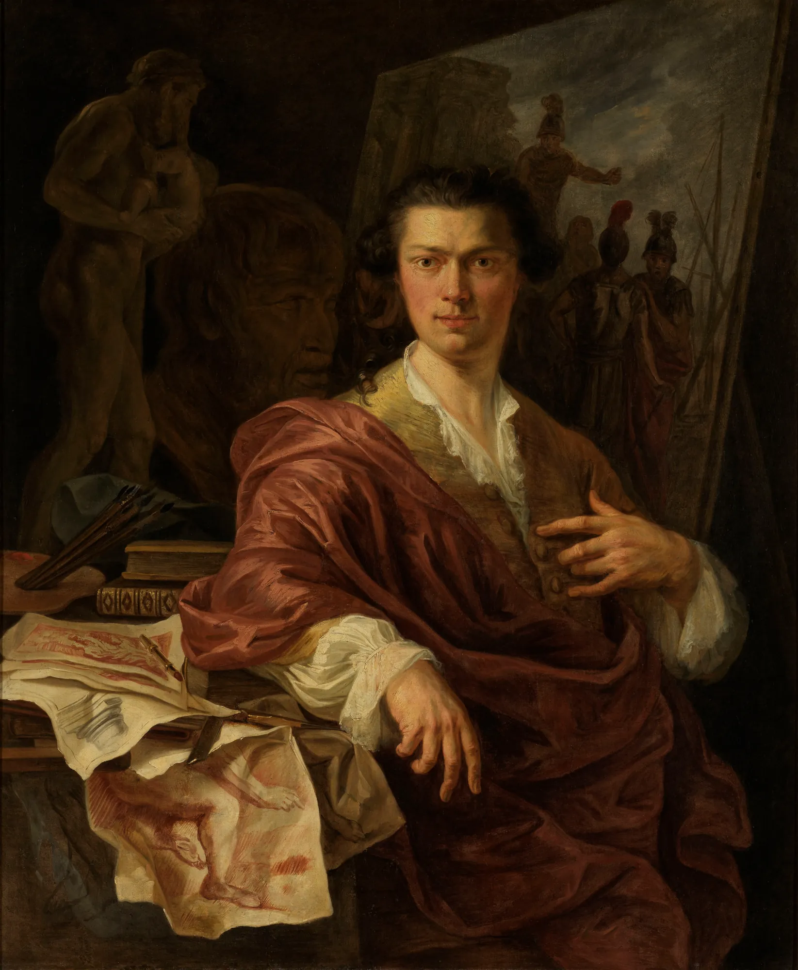 Portrait of the Painter Andries Lens
