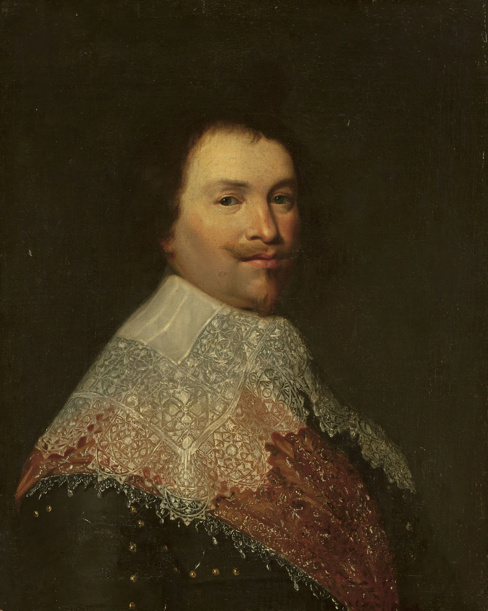Portrait of a Man in a Lace Collar