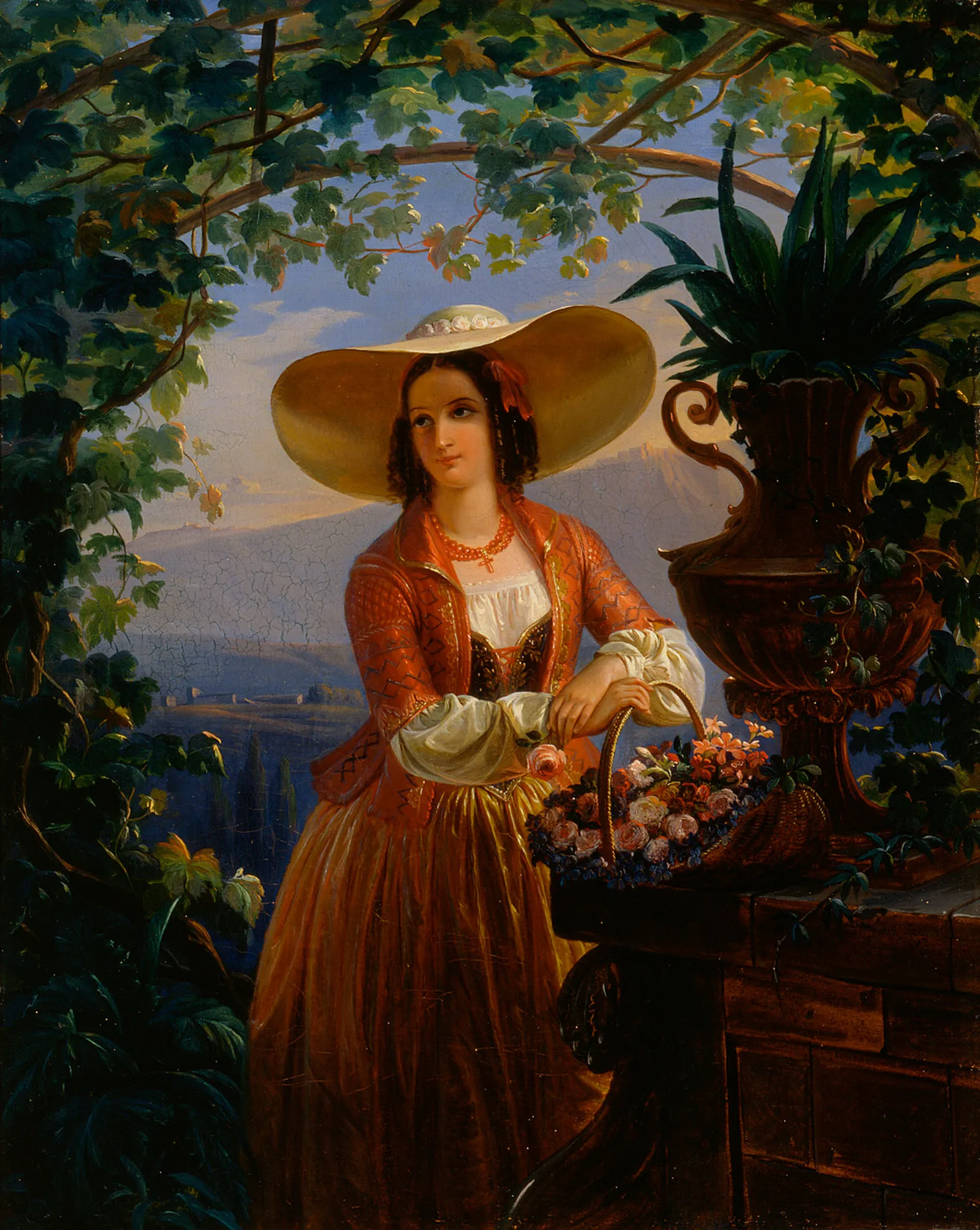 Italian Flower Girl