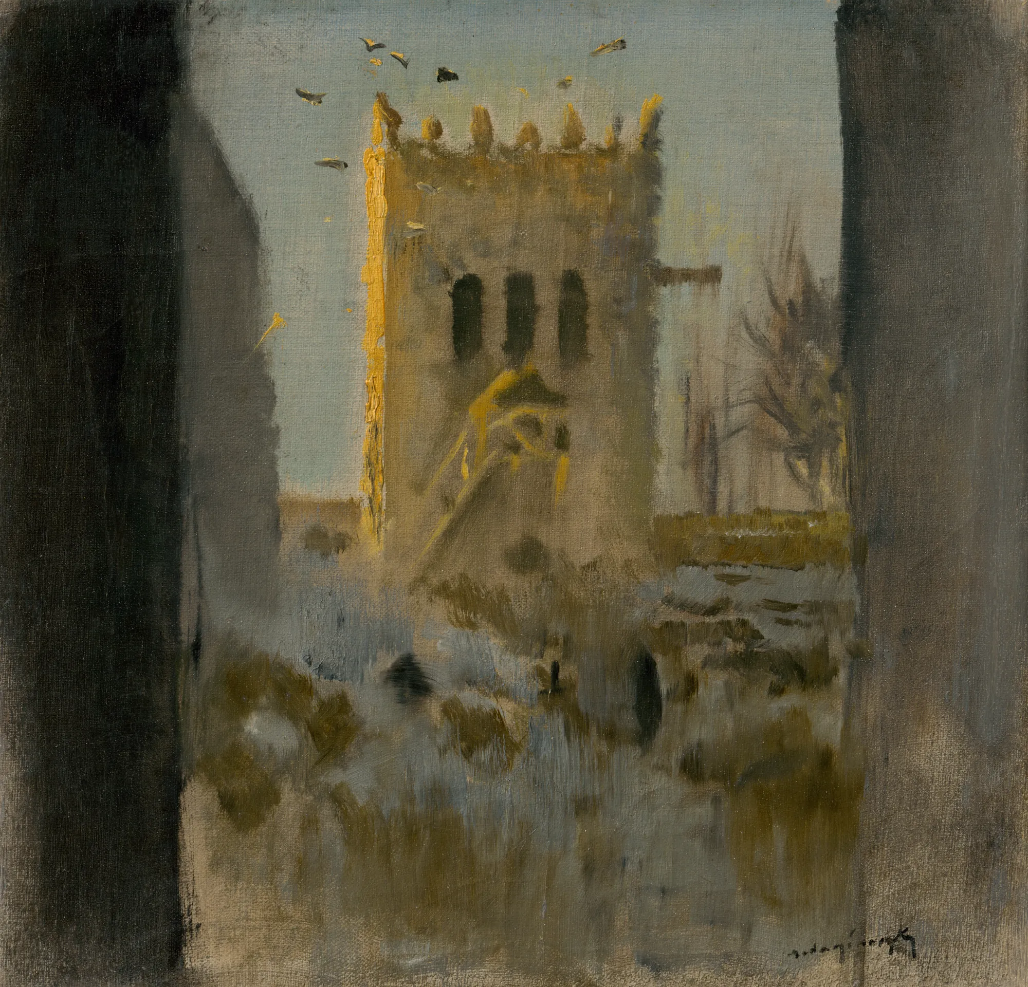 Belfry in Strážky