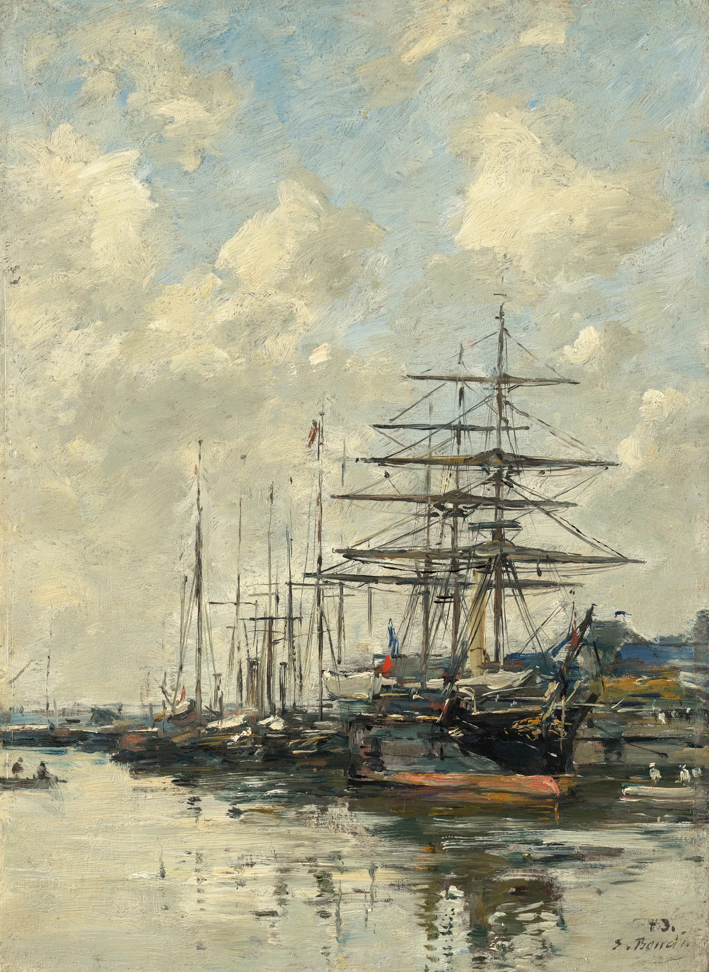 Deauville, the Boat Basin