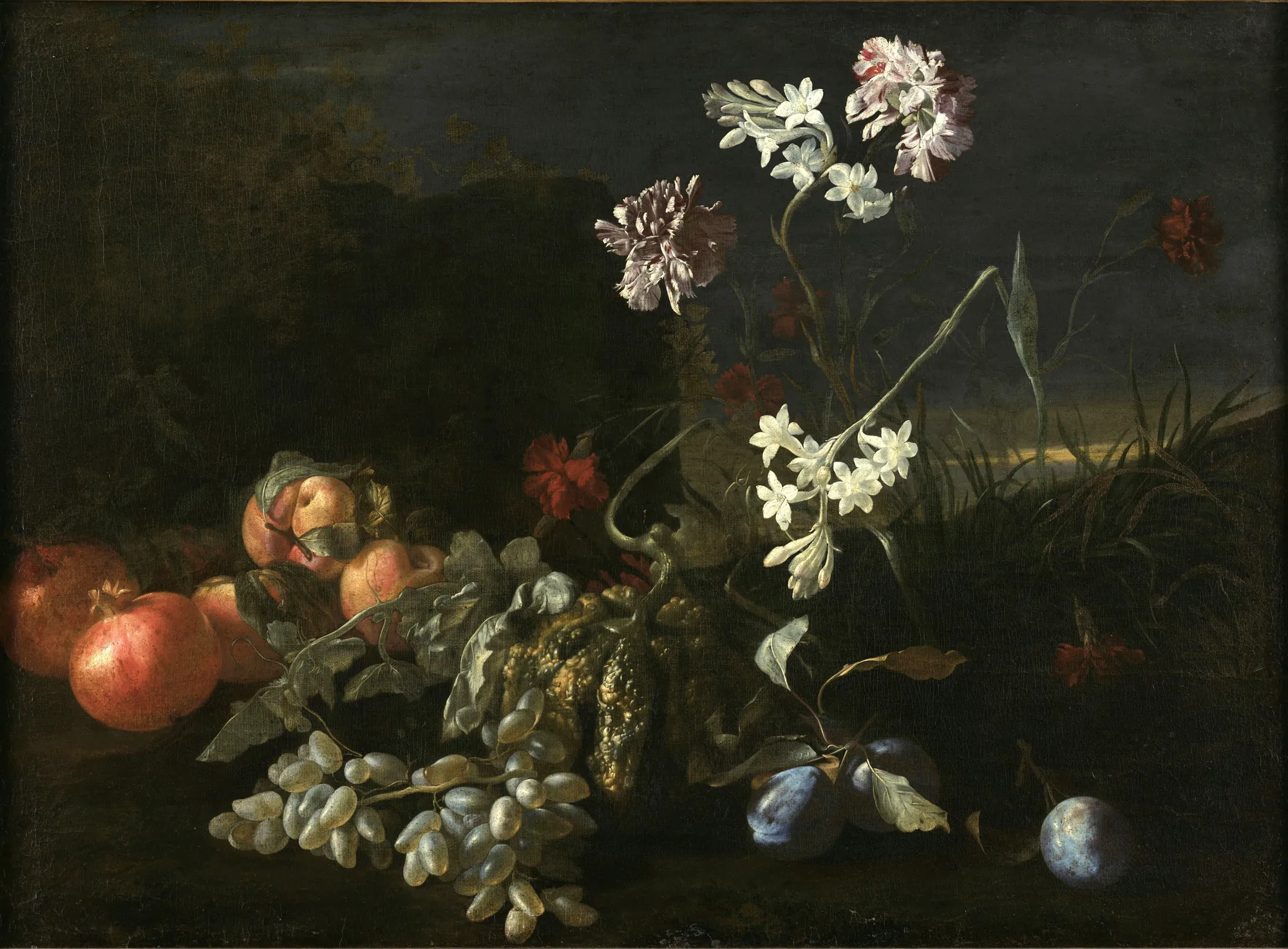 Still Life with Flowers and Fruit