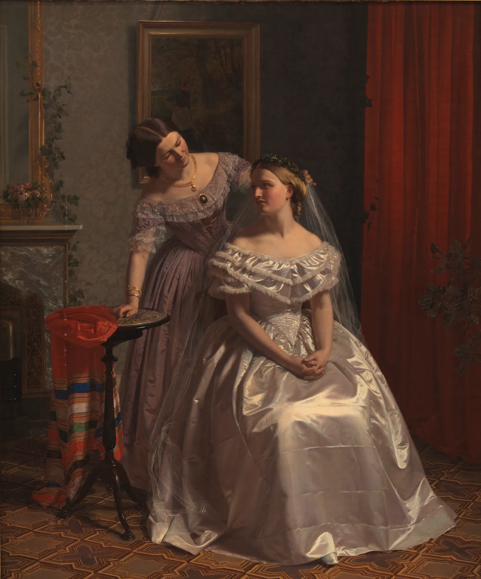 The Bride Adorned by Her Friend