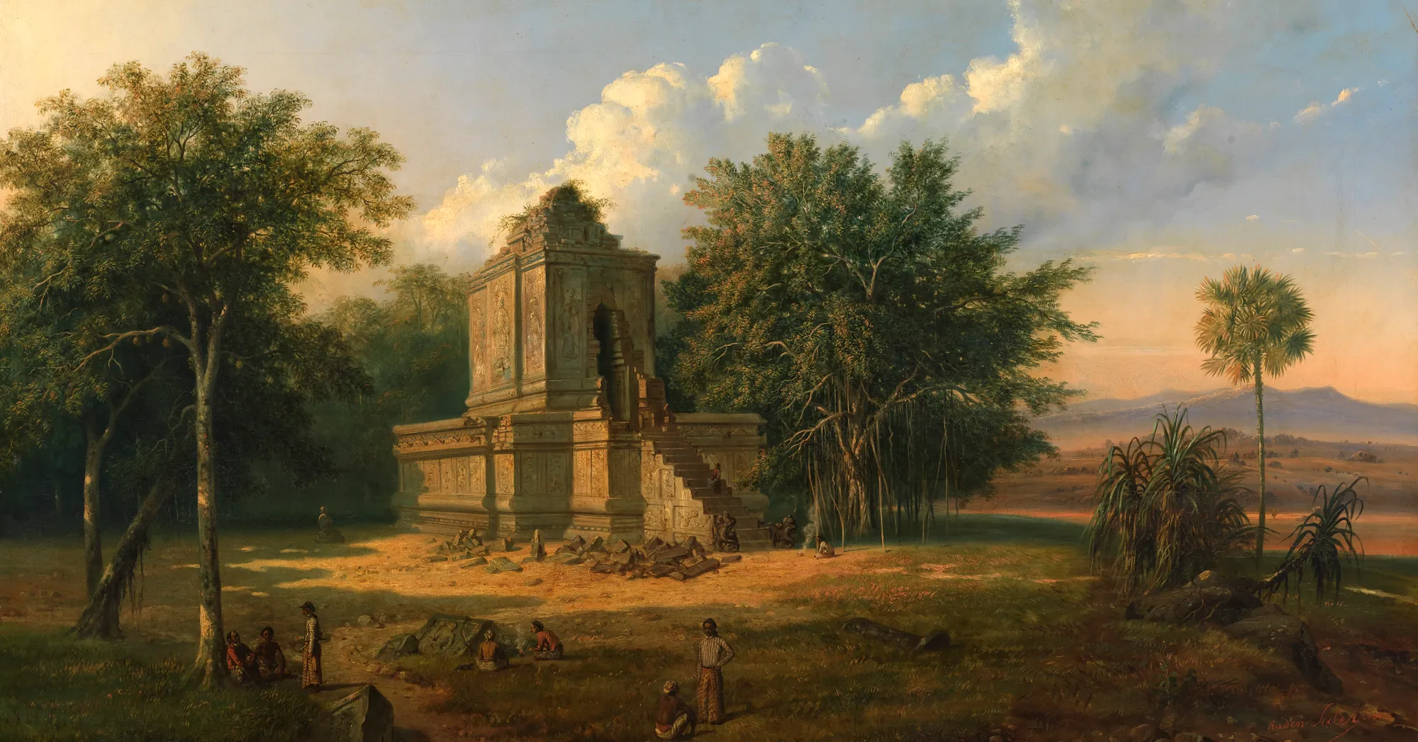 Javanese Temple in Ruins