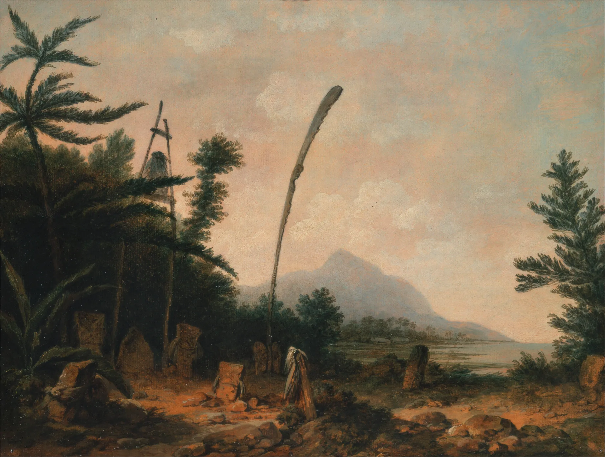 Burial Ground in the South Seas