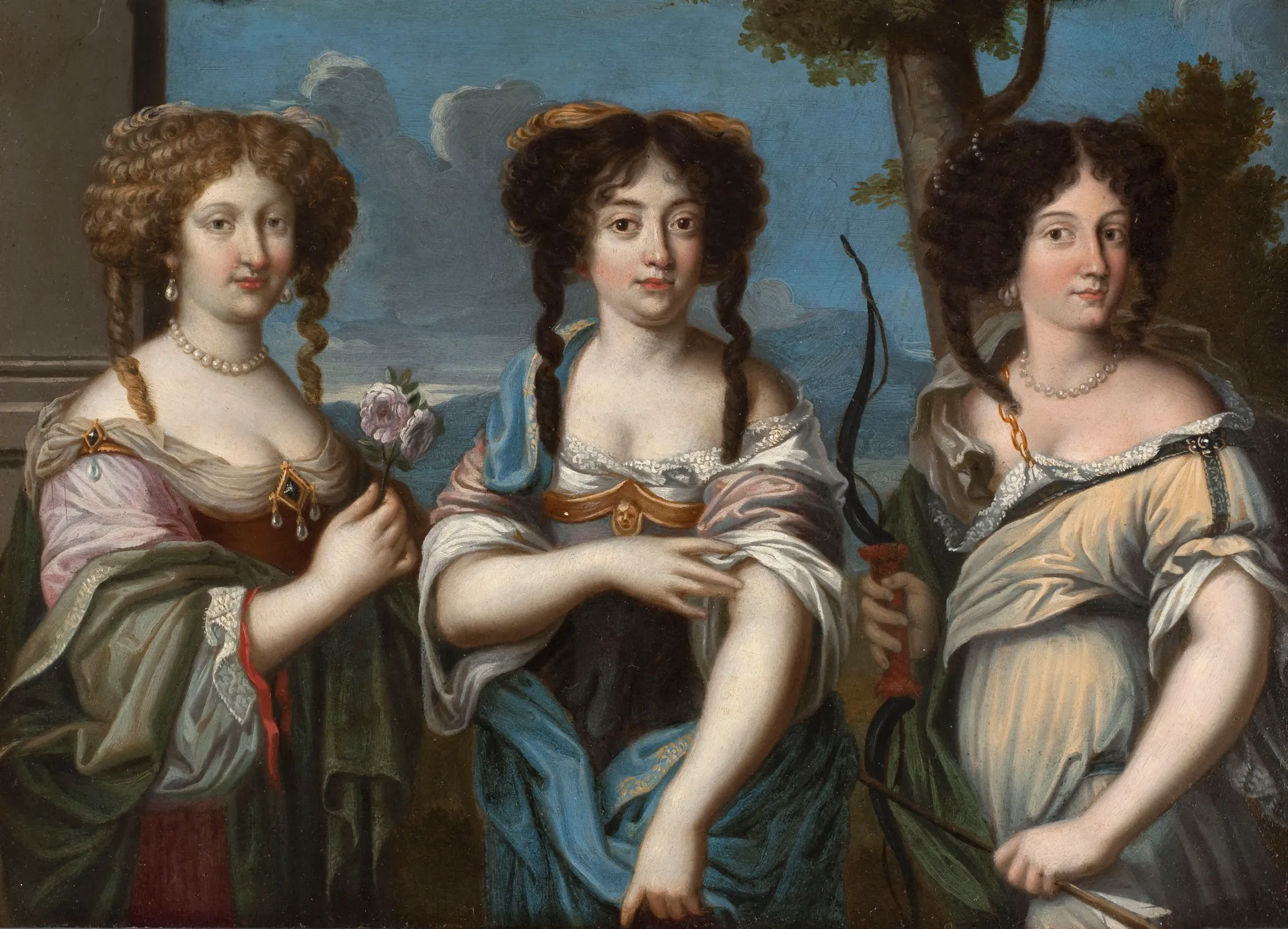Triple Portrait of Women