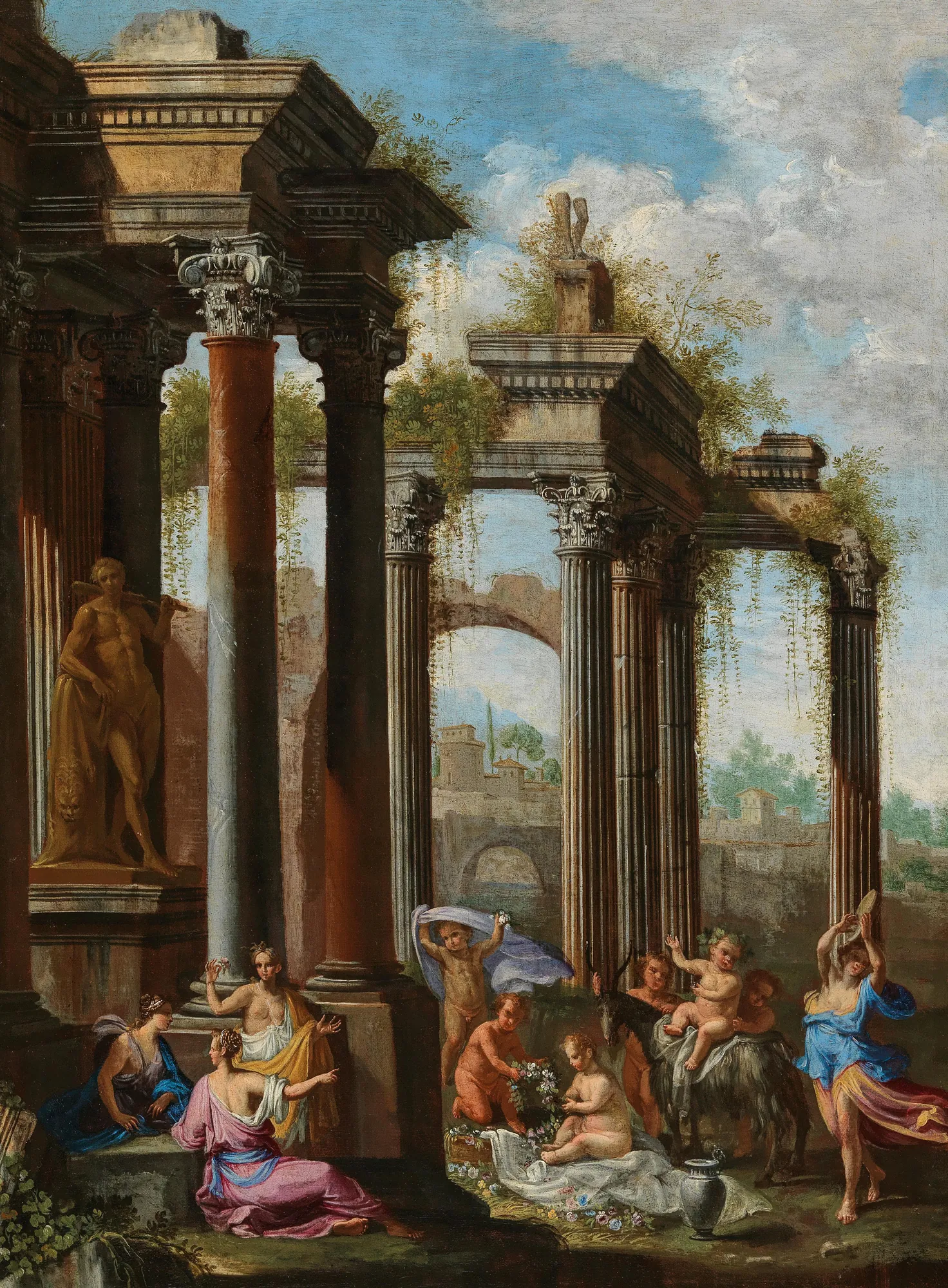 Capricci of Ruins with Figures: An Allegory of Spring