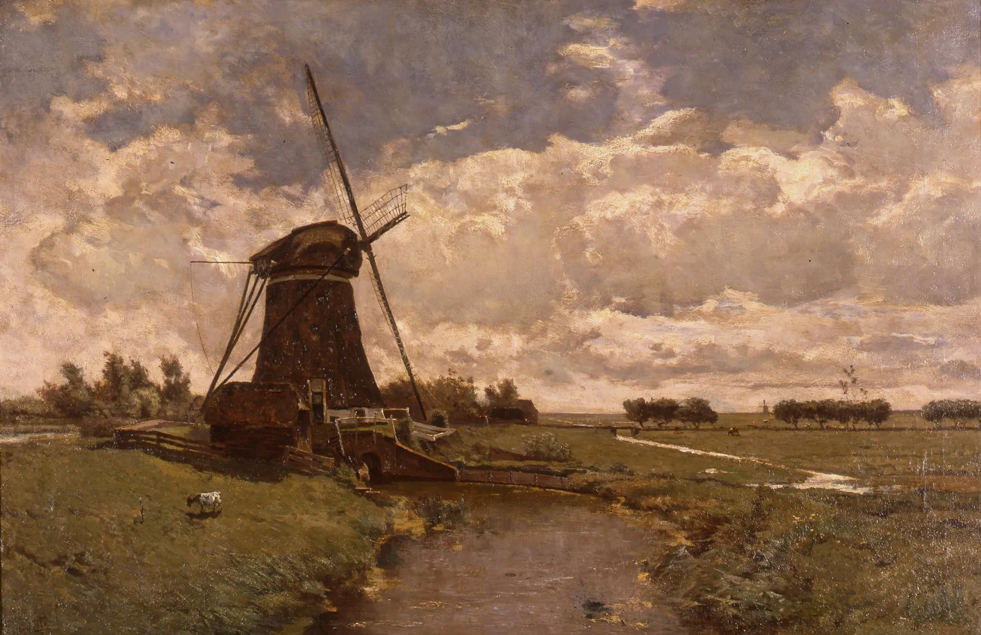 Windmill near Leidschendam