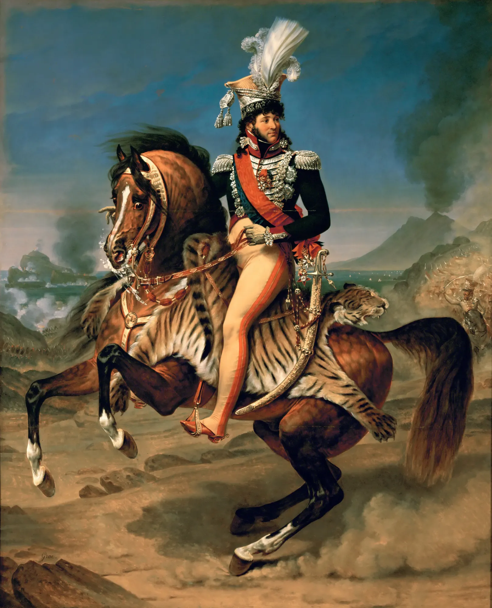 Equestrian Portrait of Joachim Murat