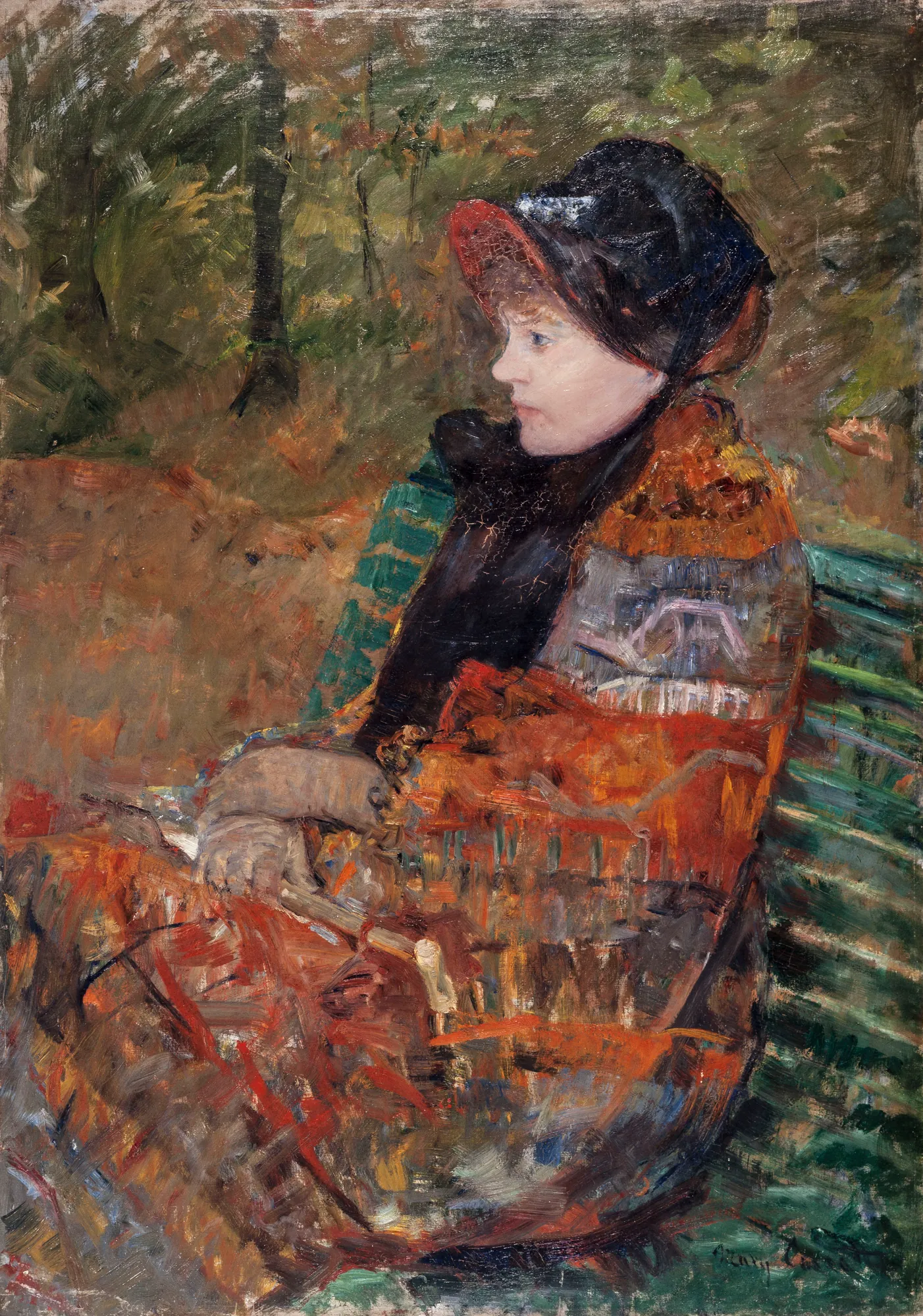 Autumn, Portrait of Lydia Cassatt