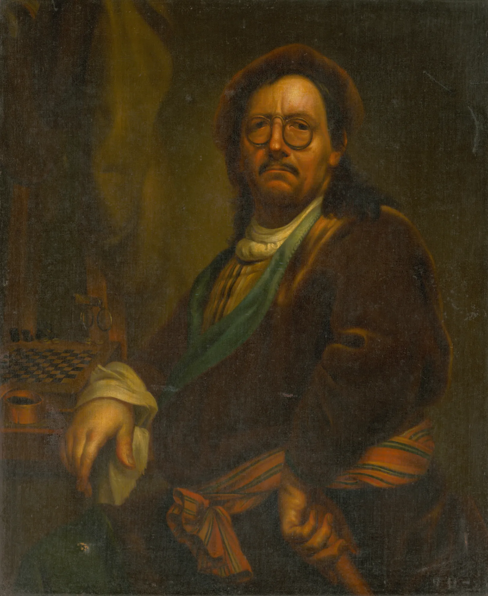 Self-Portrait after Jan Kupecký