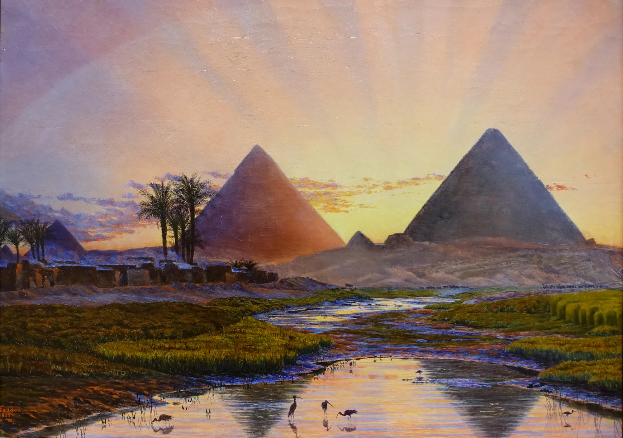 Pyramids at Gizeh