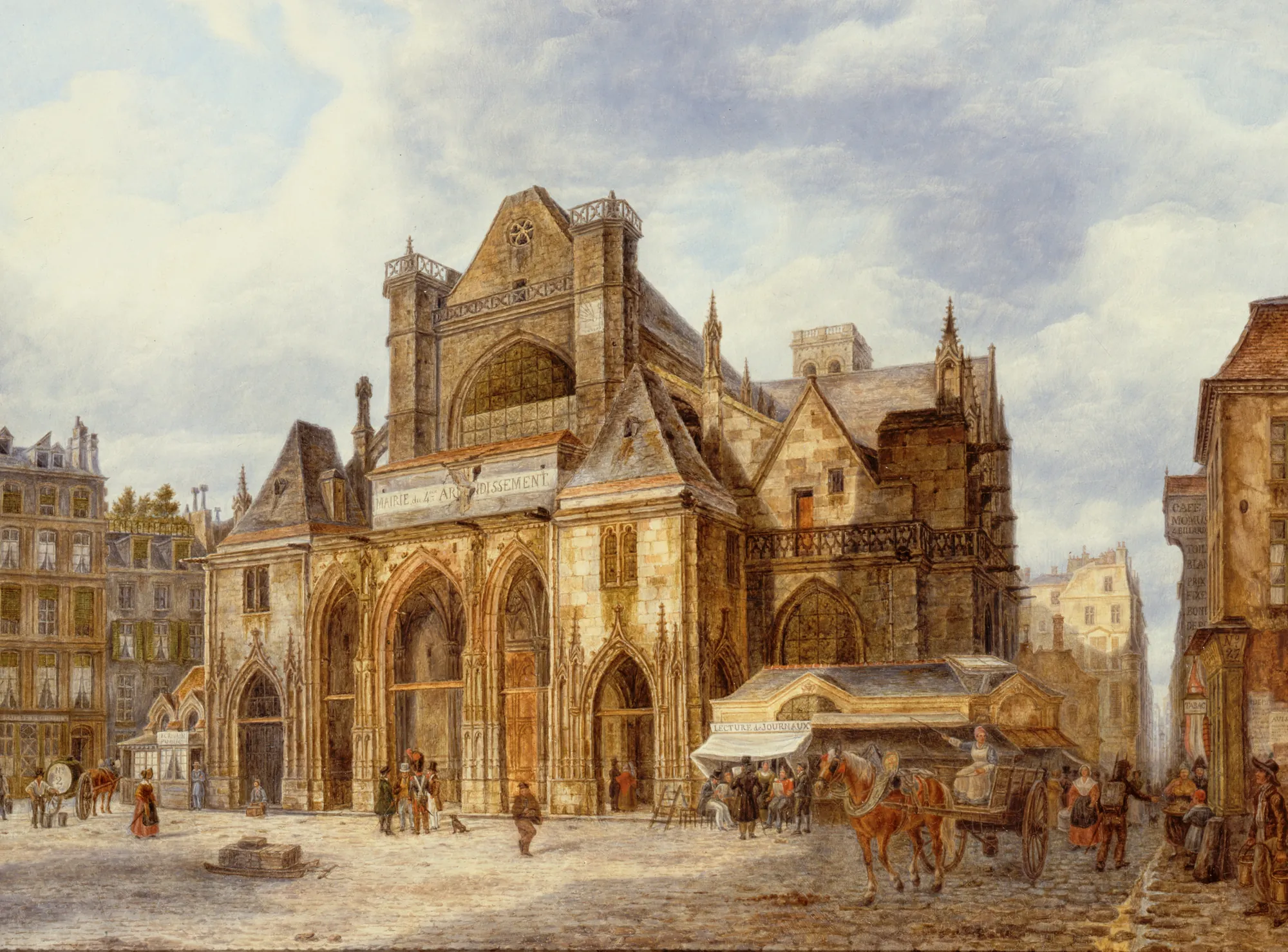 L'église de Saint-Germain-l'Auxerrois