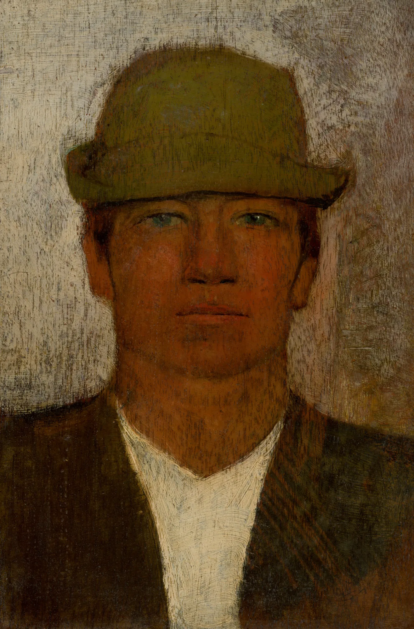 Head of a Young Man in a Green Hat