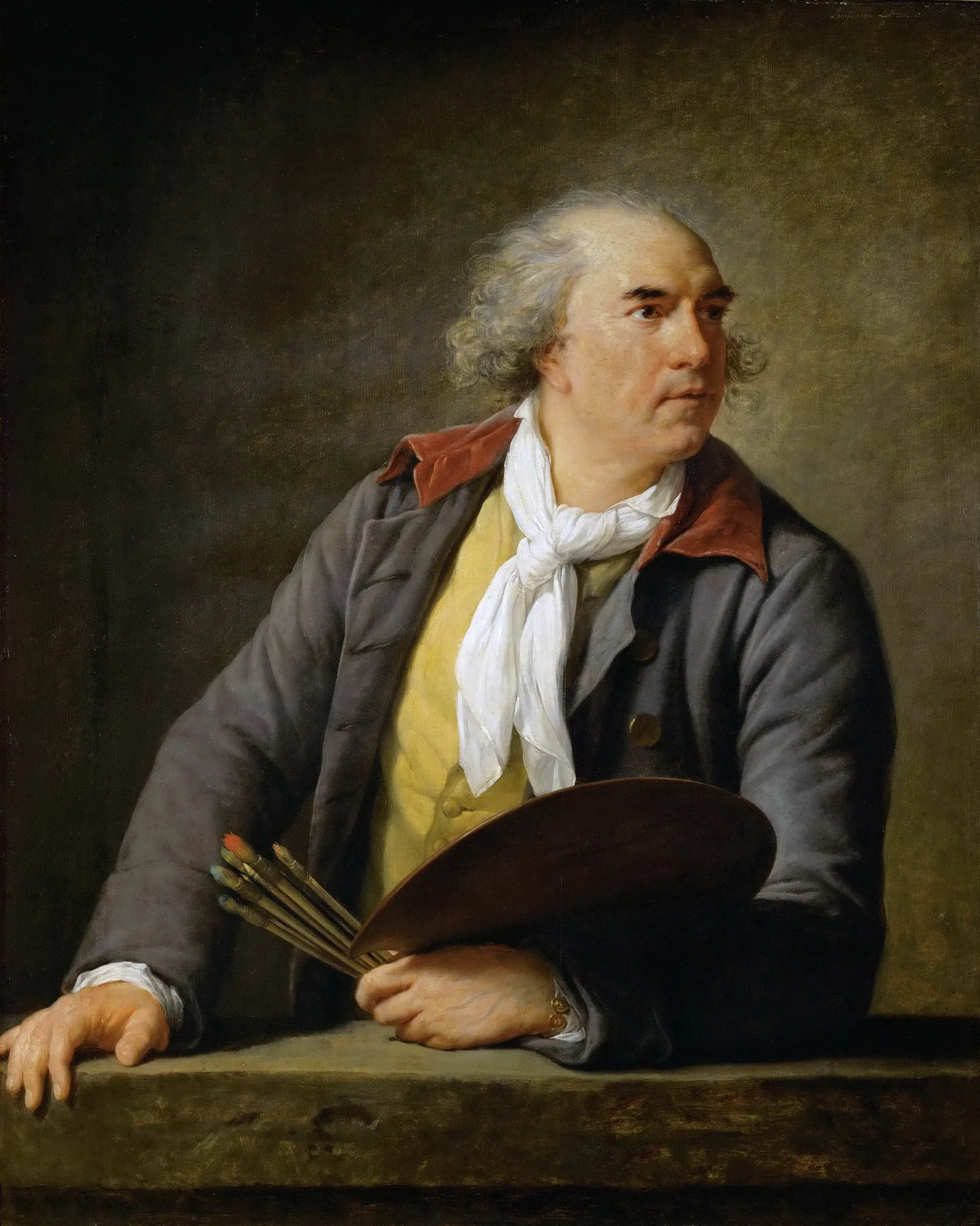 Portrait of Hubert Robert