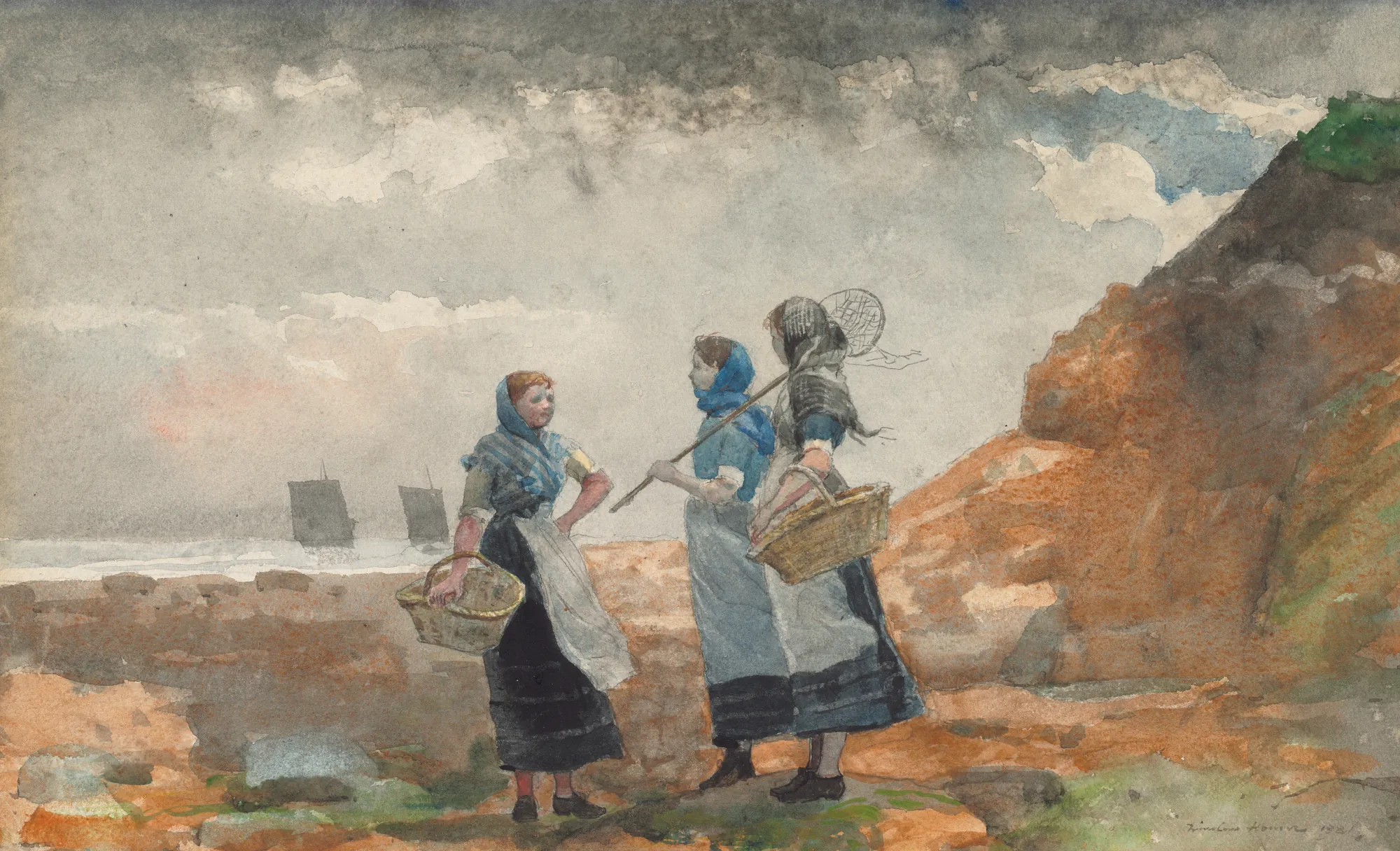 Three Fisher Girls, Tynemouth