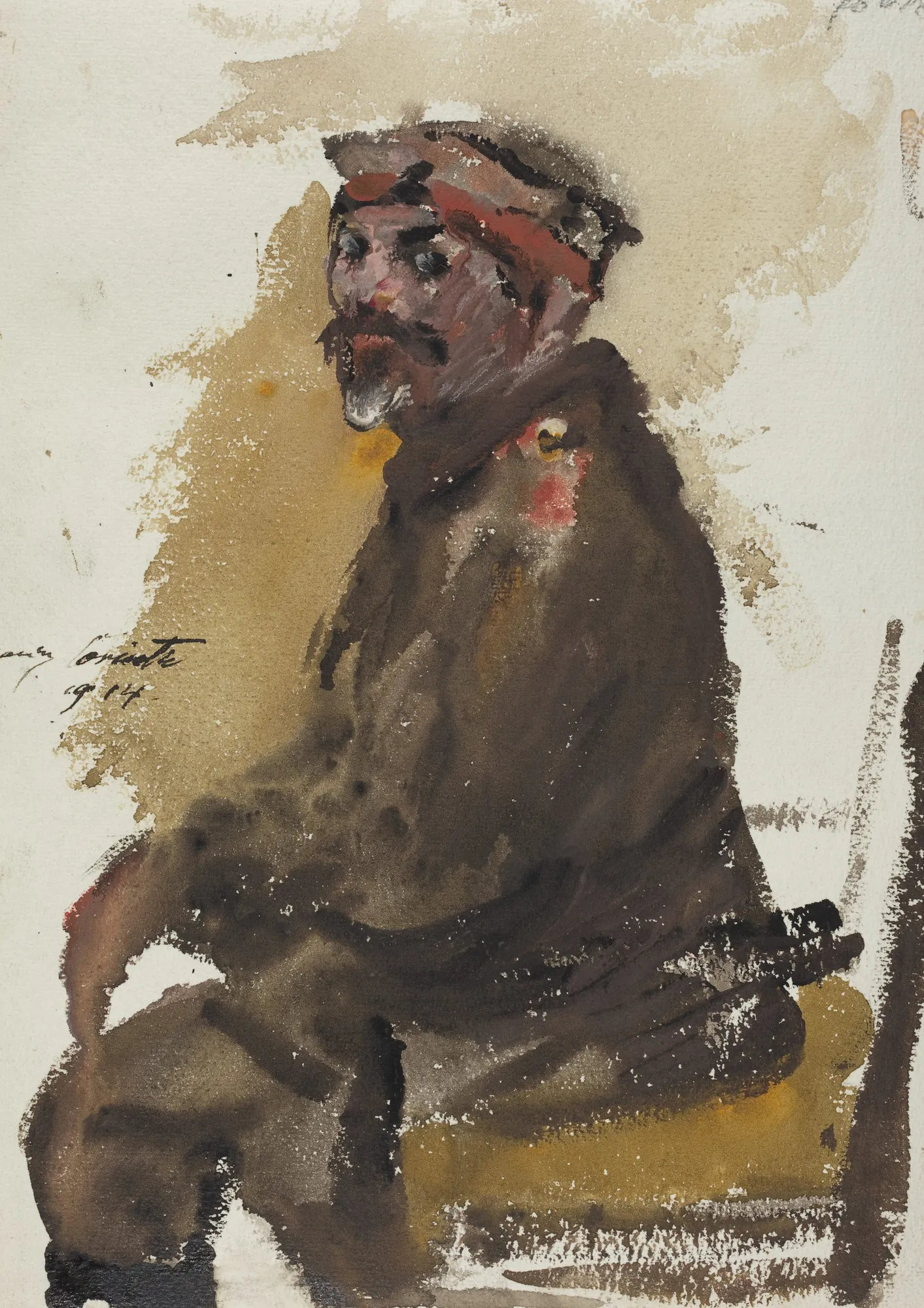 Hermann Struck in Uniform