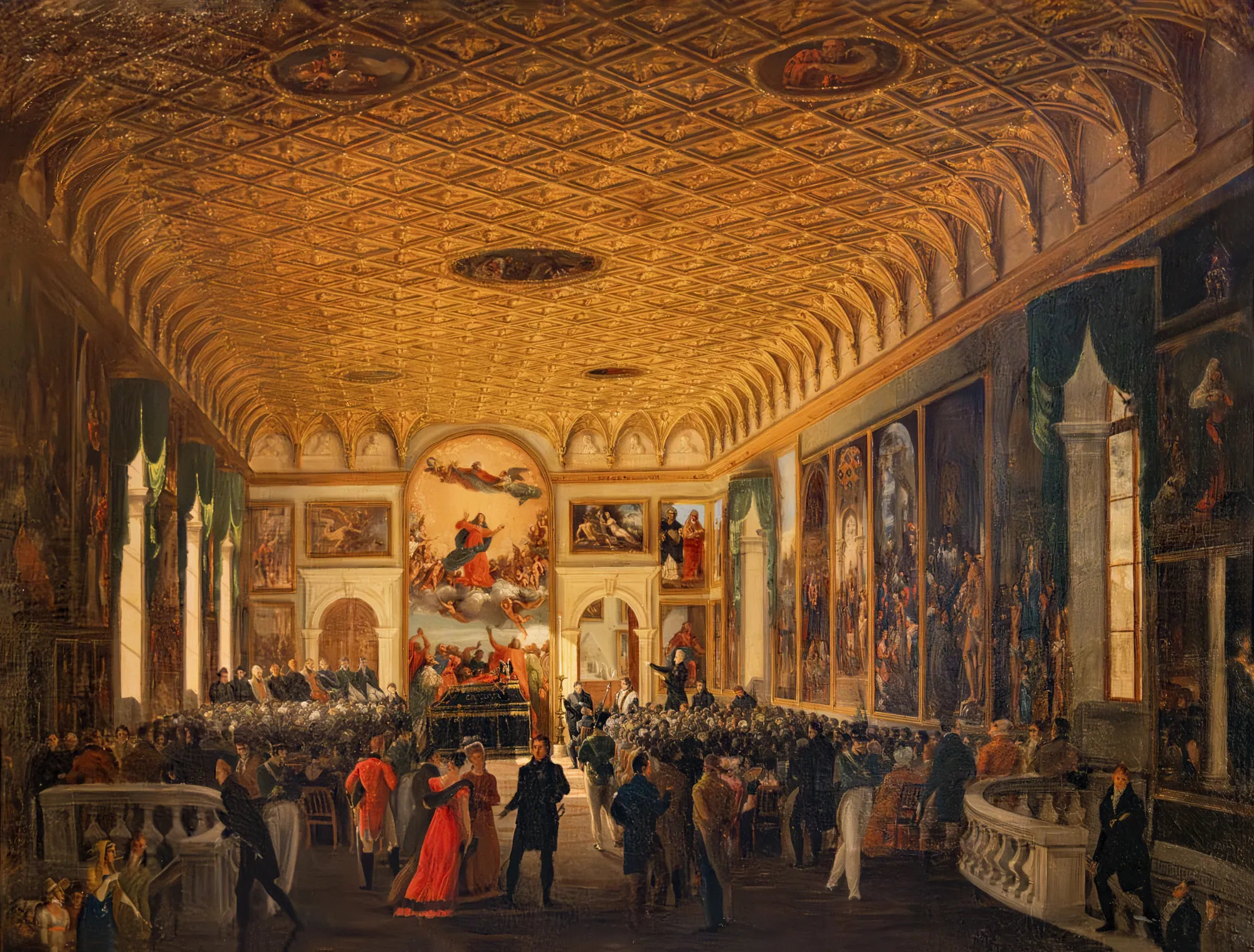 Commemoration of Canova in the Scuola Grande della Carità