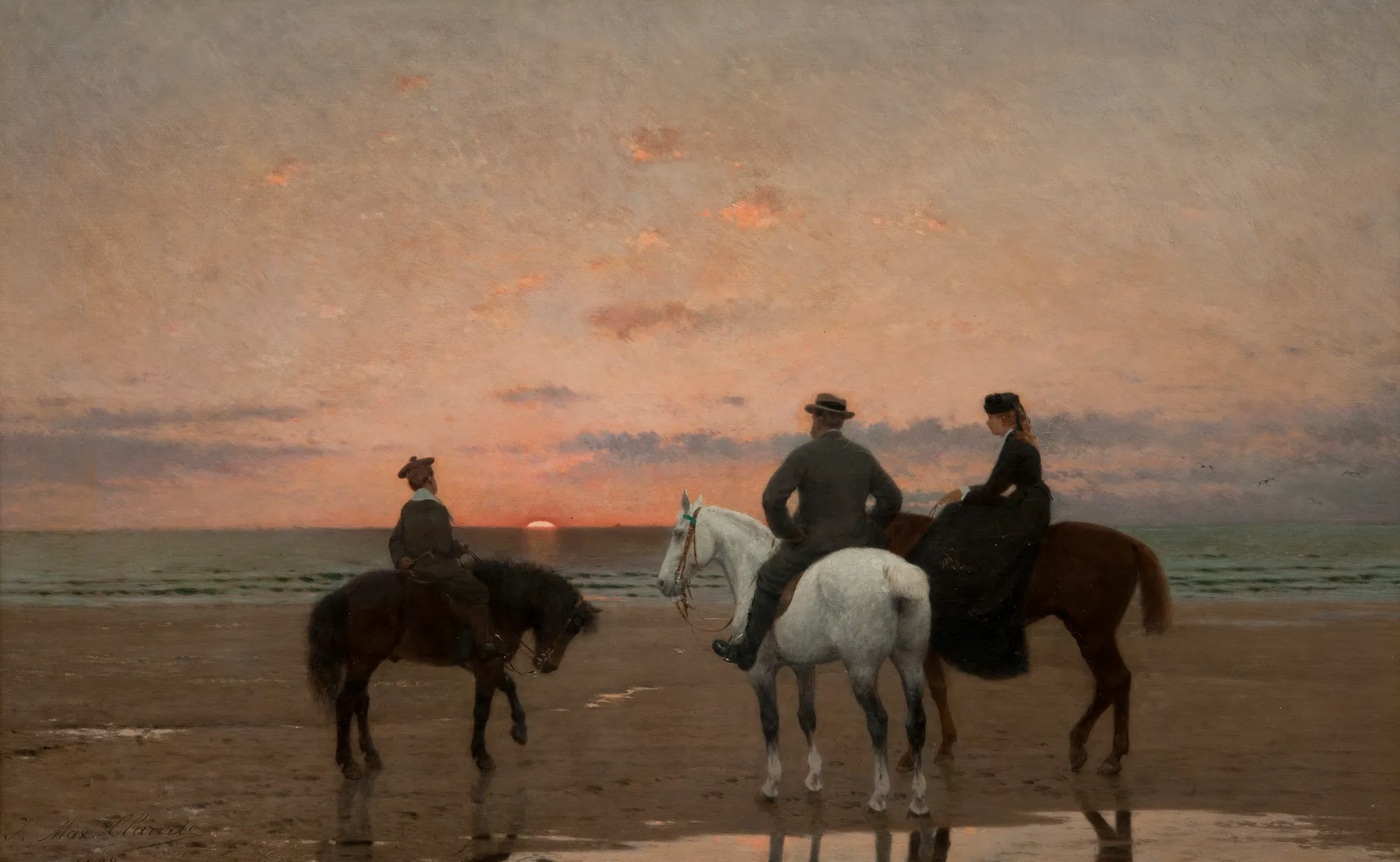Three Riders at the Sea