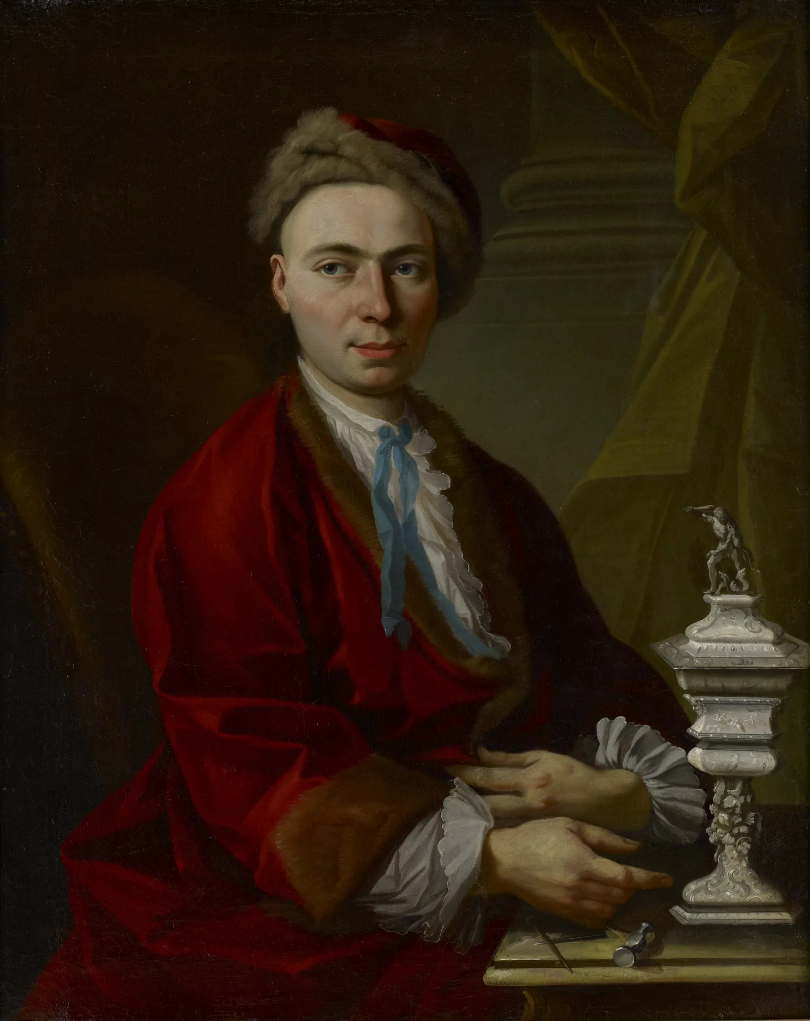 Portrait of the Silversmith Johann Friedrich Baer