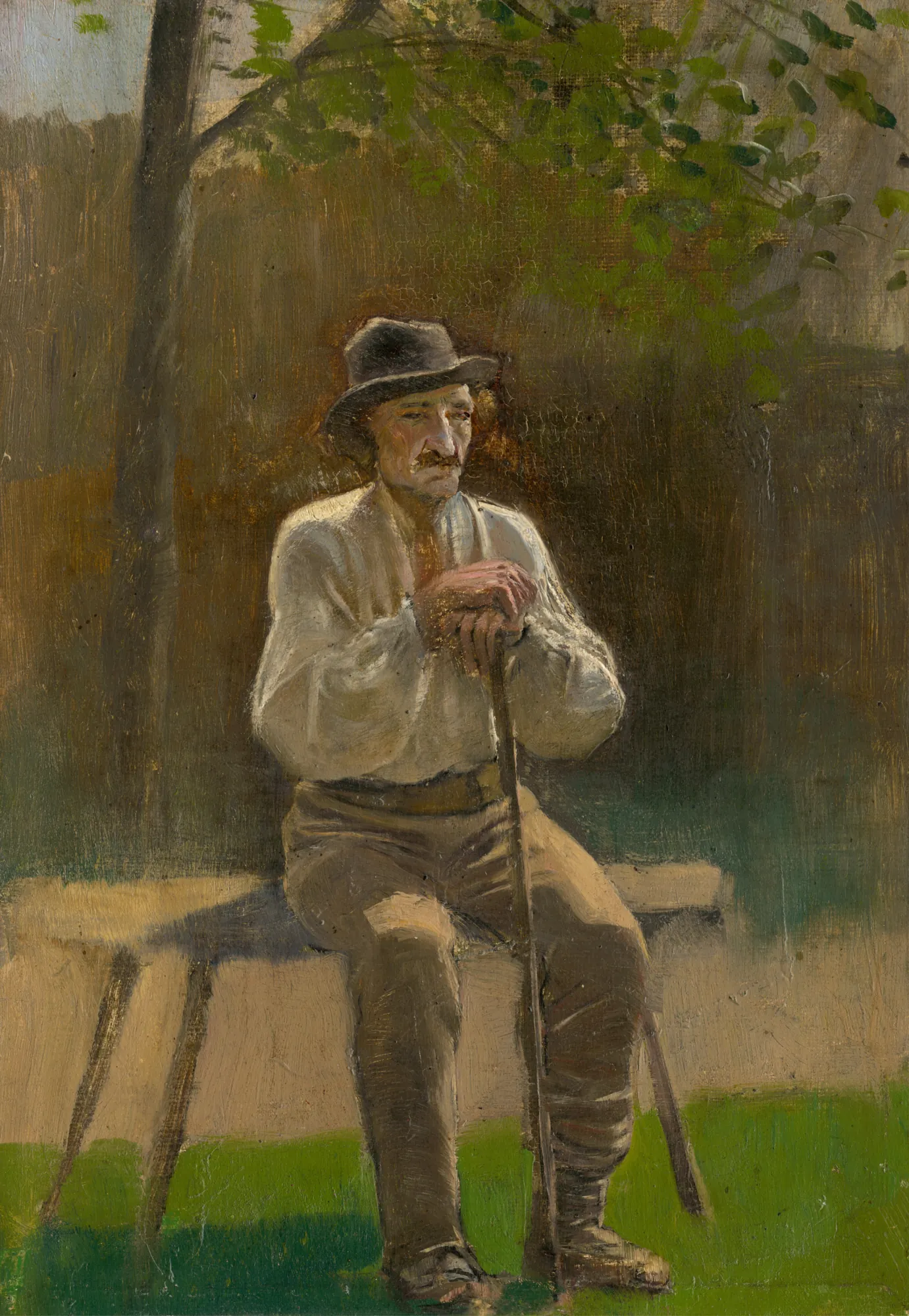 Seated Peasant