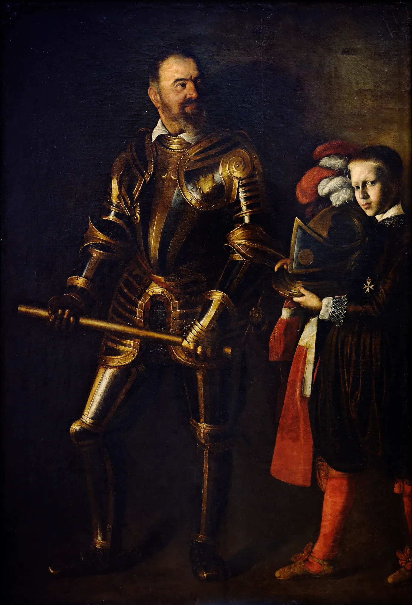 Portrait of Alof de Wignacourt and his Page