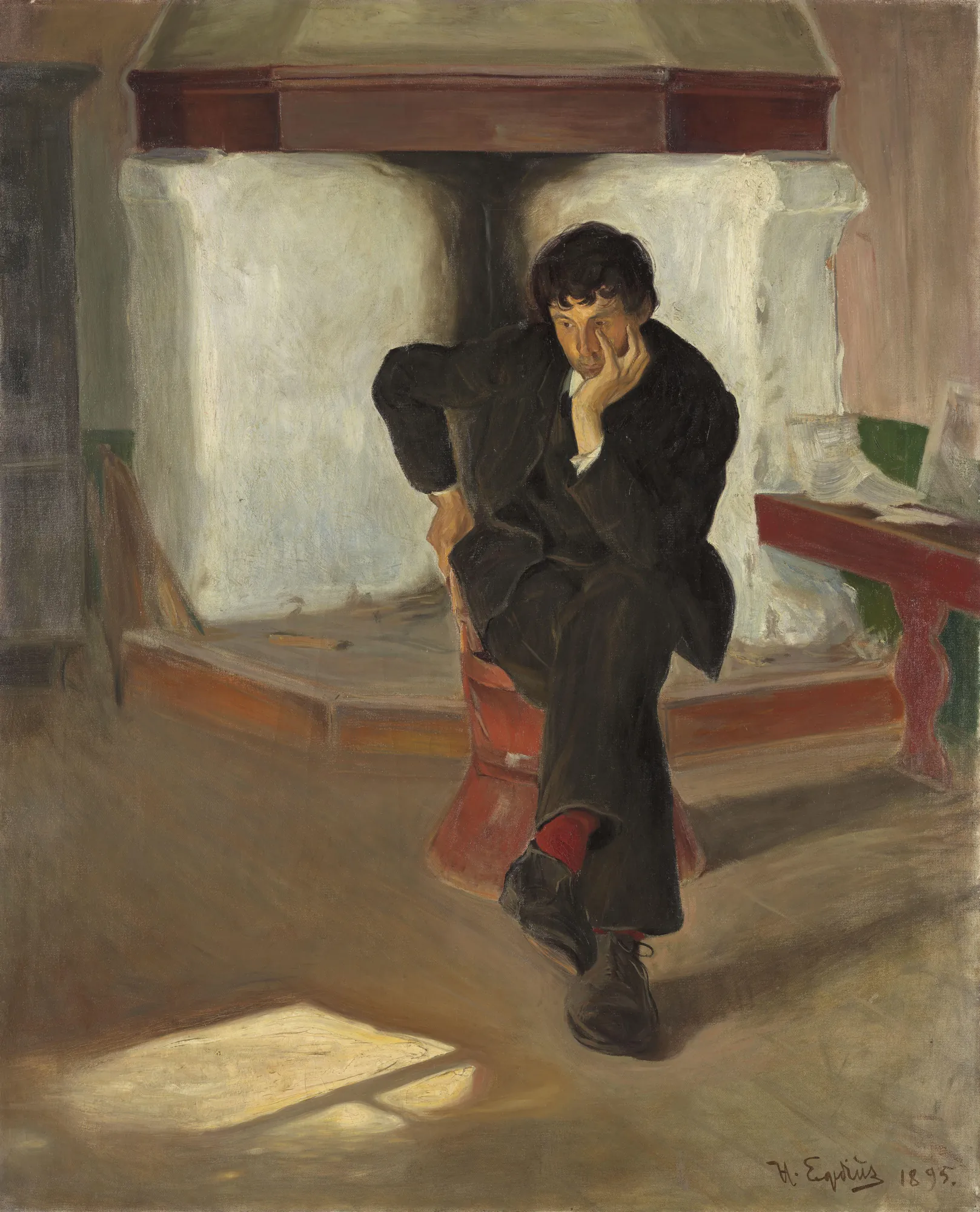 The Dreamer: Portrait of the Painter Torleiv Stadskleiv