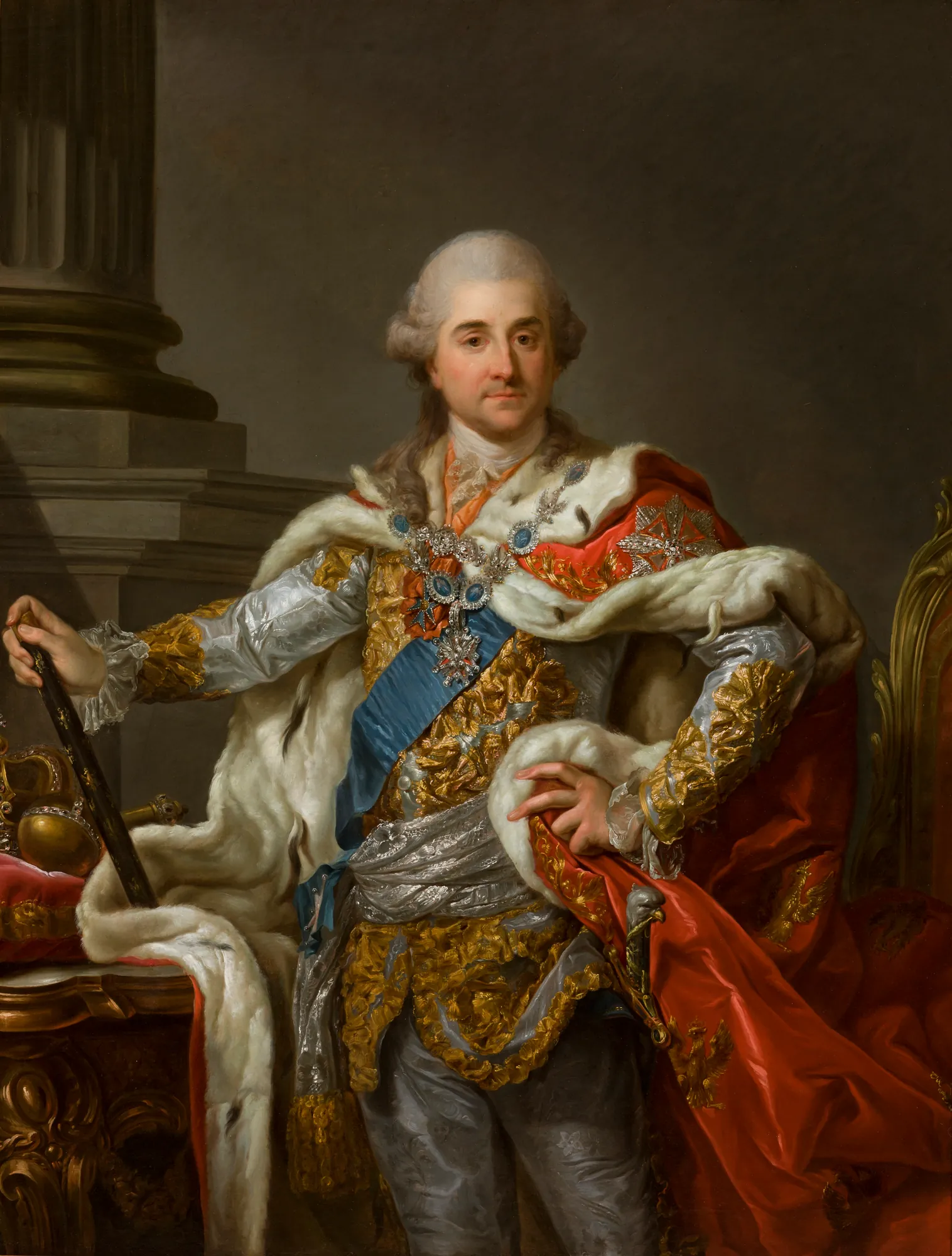 Stanislaus Augustus Poniatowski in Coronation Robes