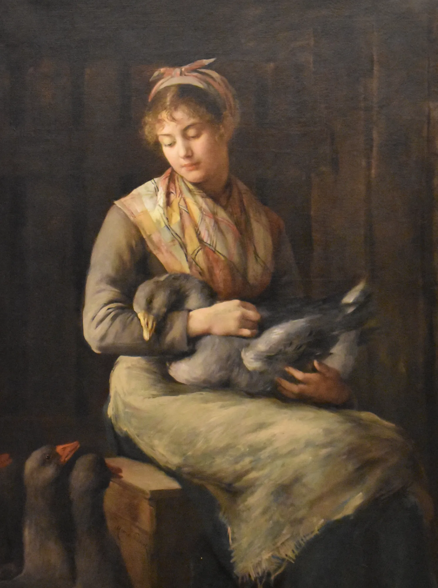 Jeune Fille aux Oies
