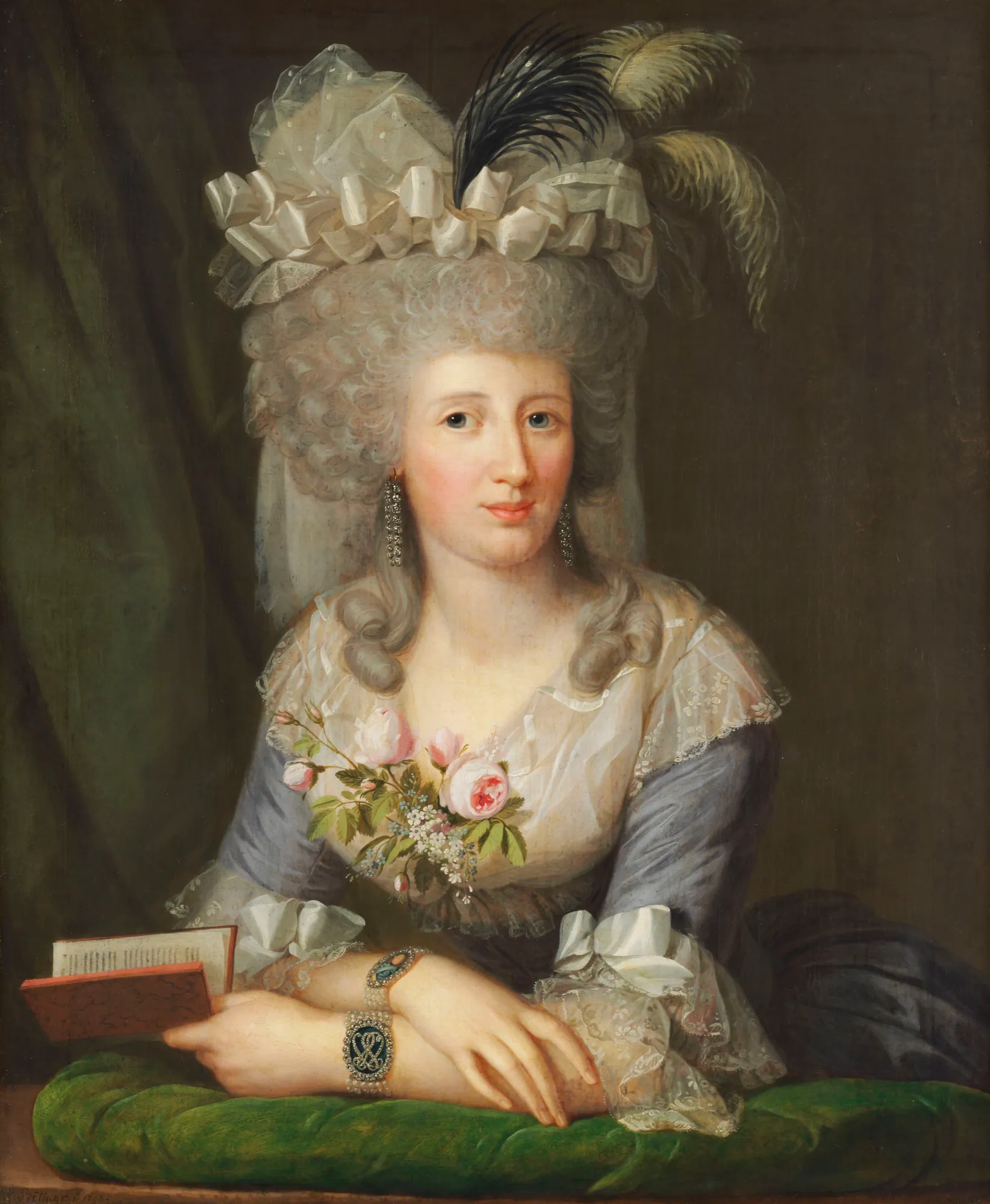 Portrait of Caroline Juliane Albertine von Schlotheim