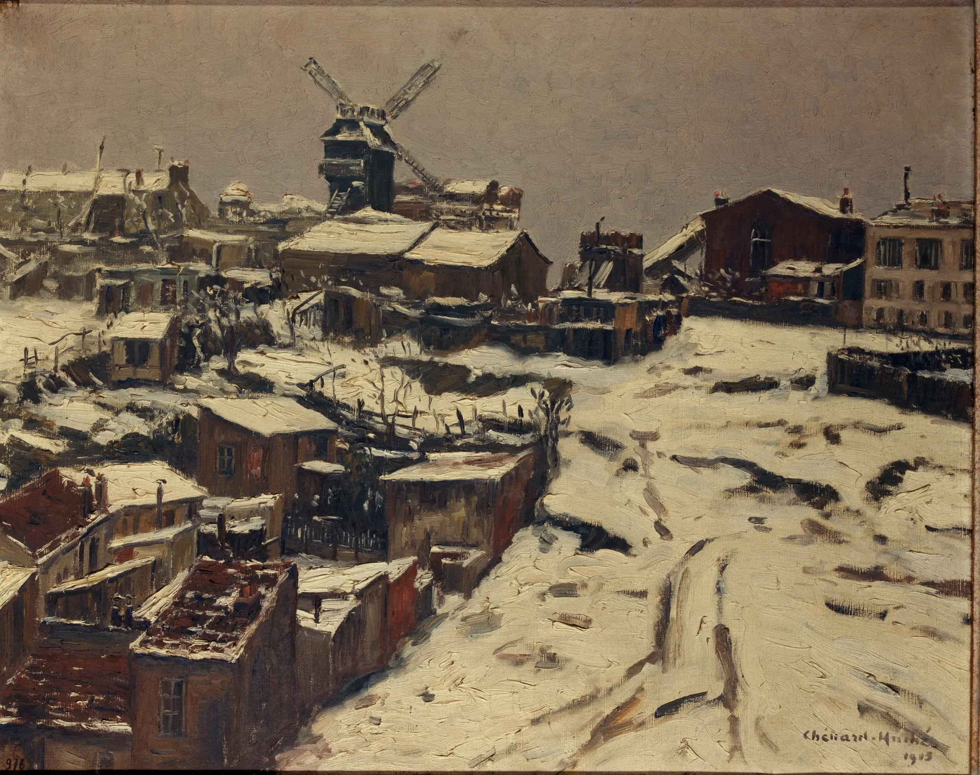 Montmartre, Snow Effect