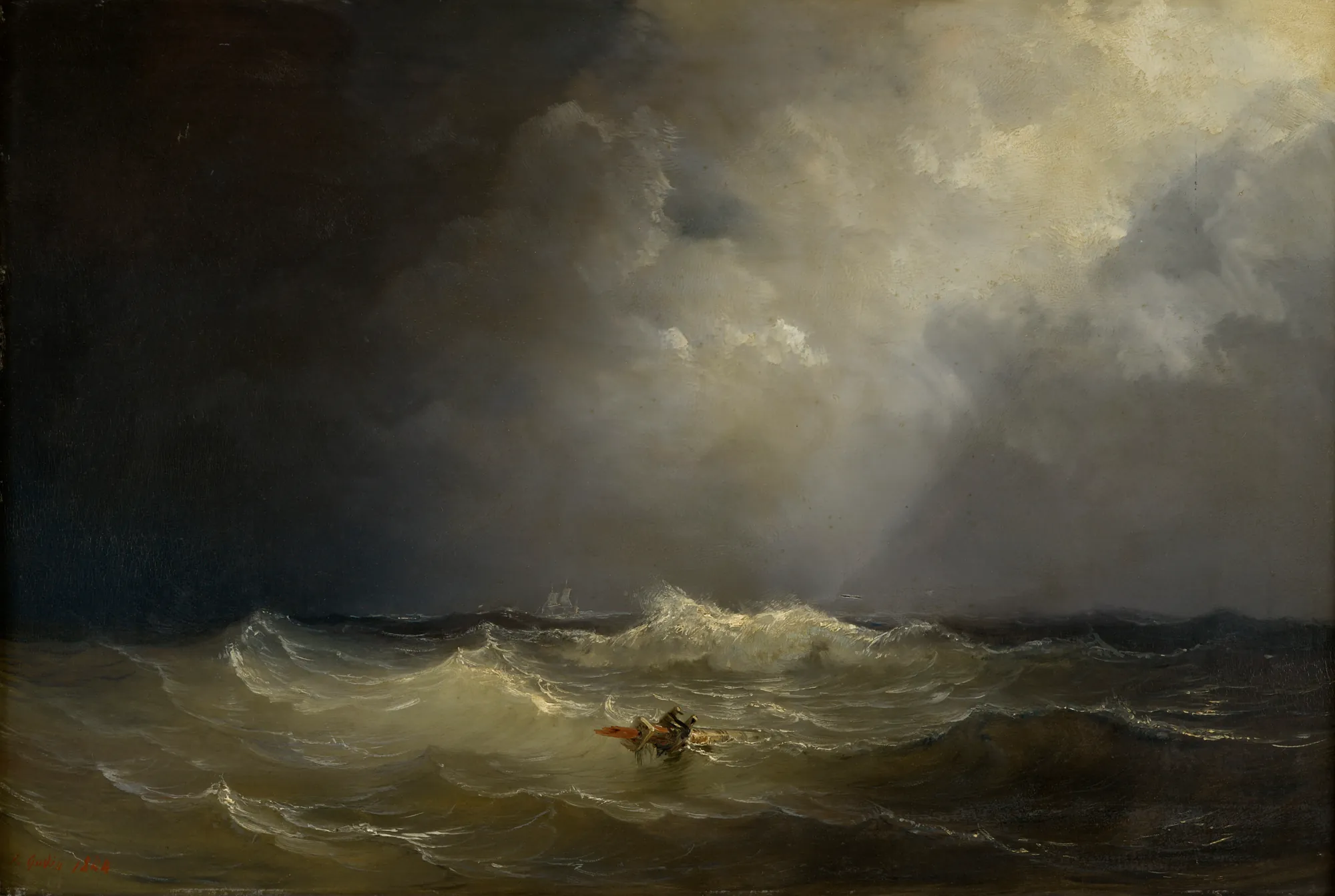 Sea in Stormy Weather