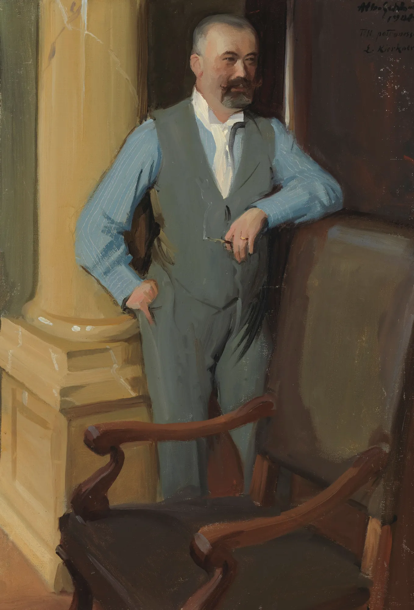Portrait Study of A.N. Keirkner